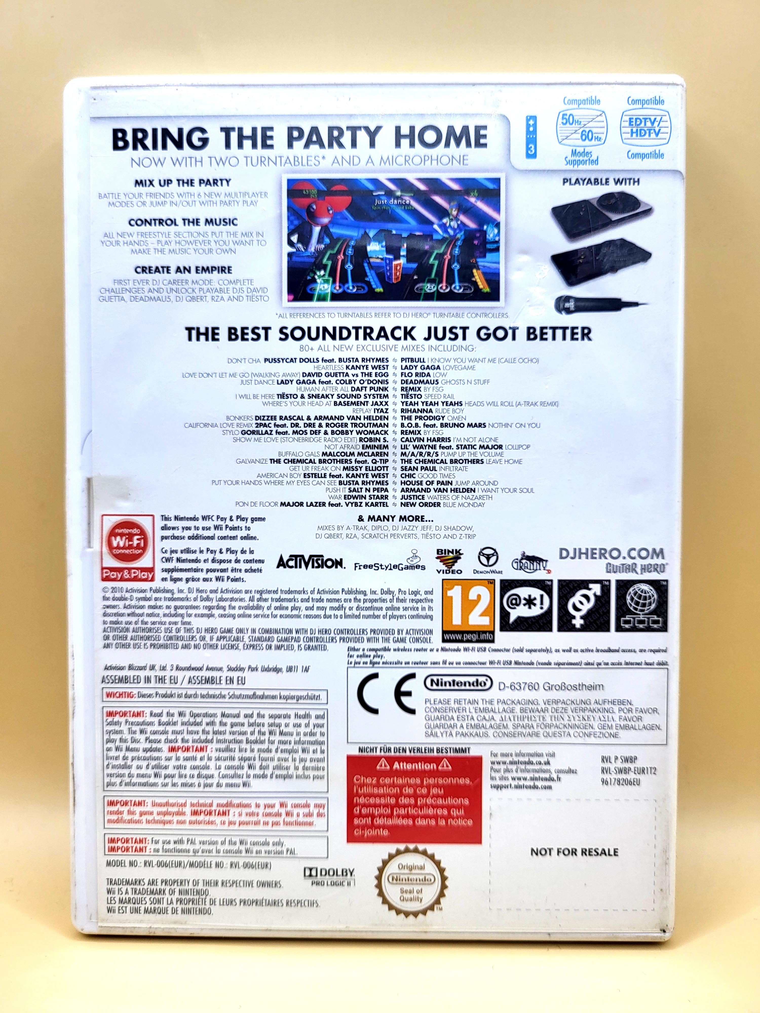 DJ Hero 2 - Nintendo Wii