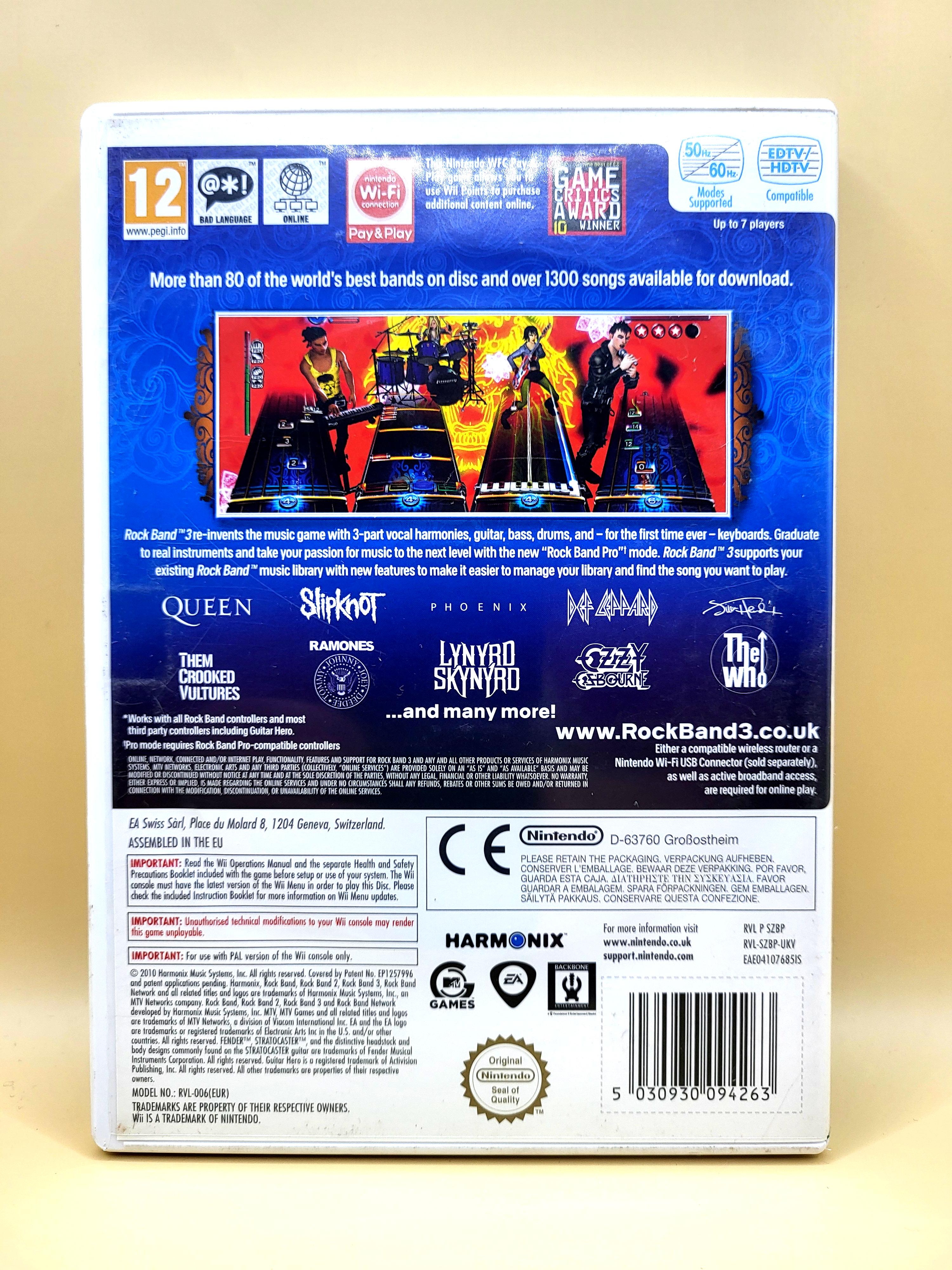 Rock Band 3 - Nintendo Wii