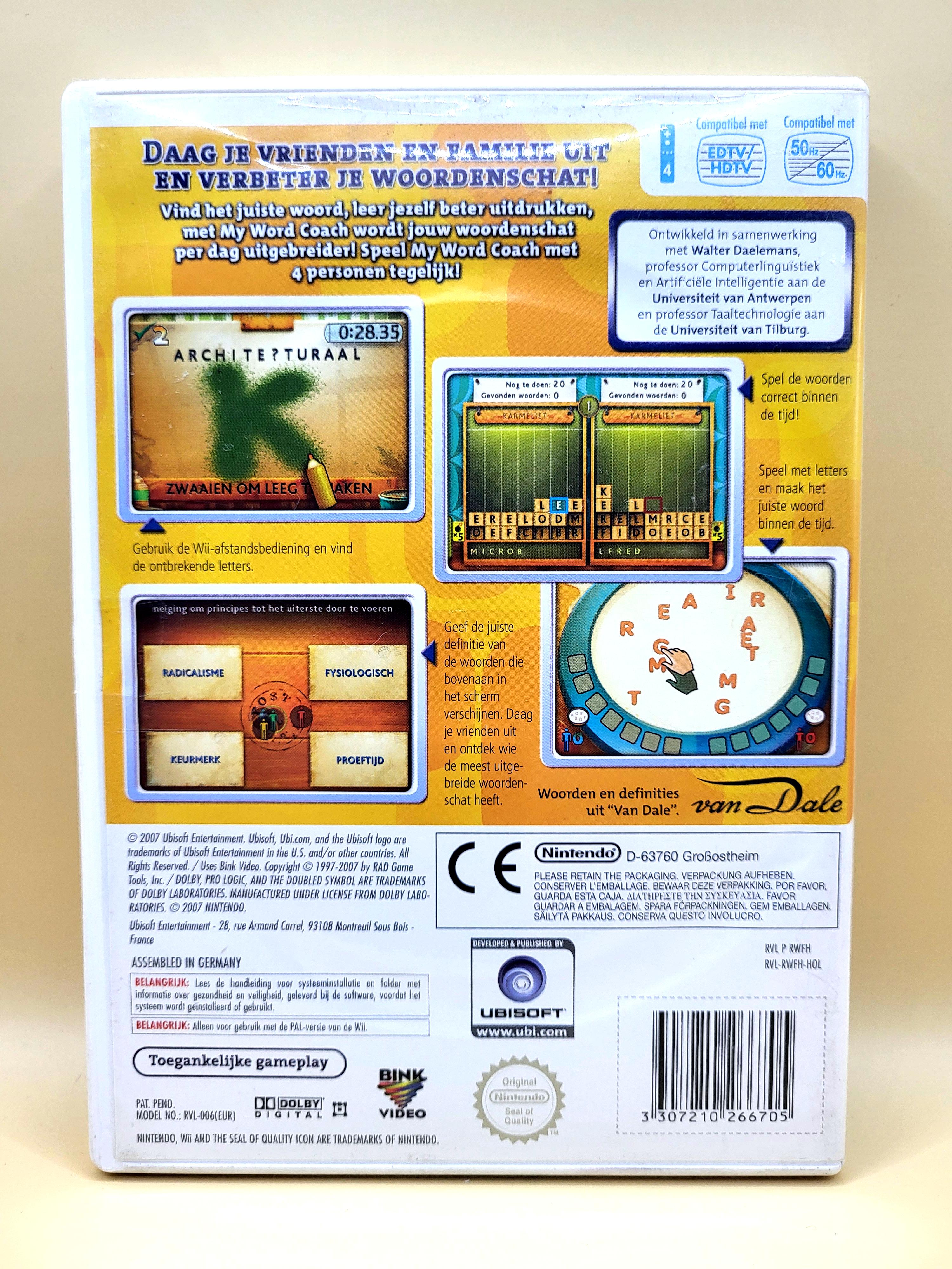 My Word Coach: Verbeter Je Woordenschat (Geen Boekje) - Nintendo Wii