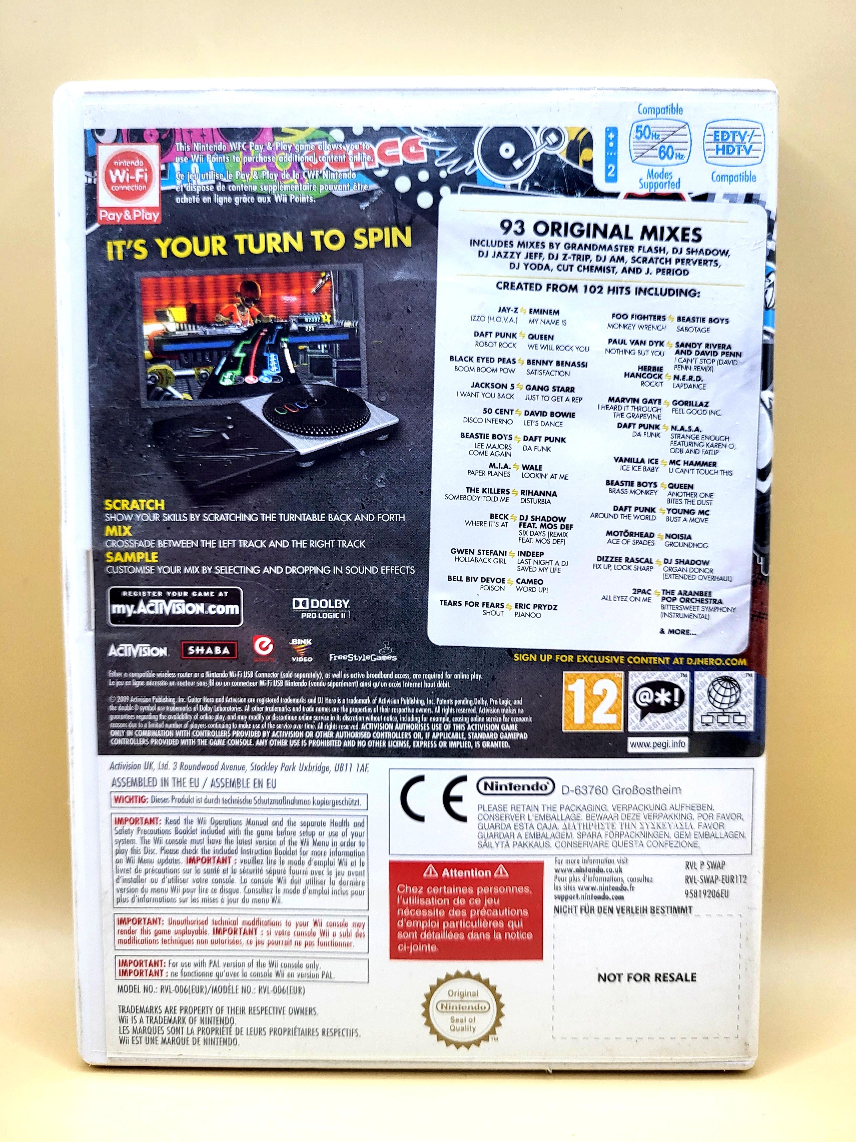 DJ Hero (Game Only) - Nintendo Wii