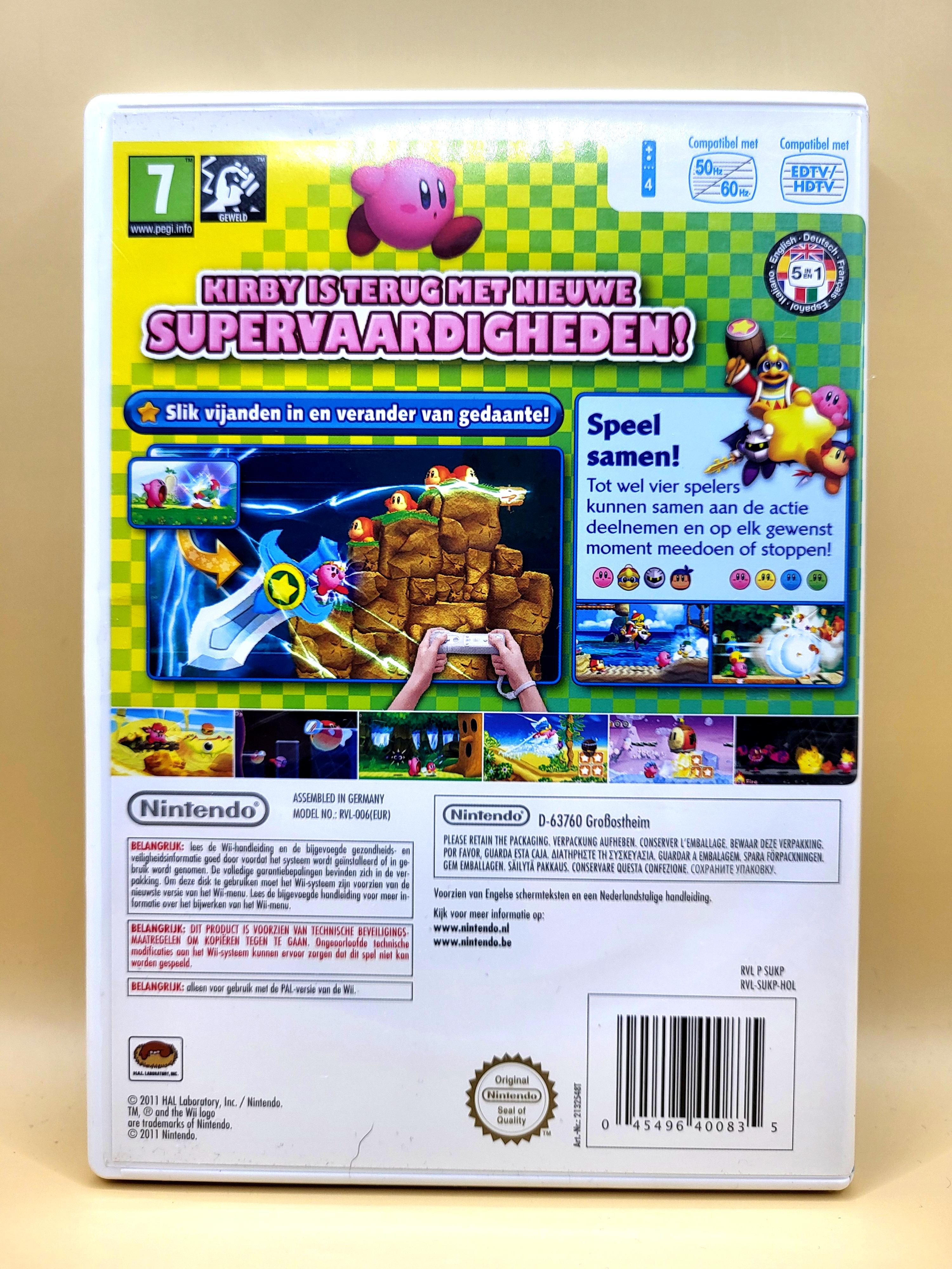 Kirby's Adventure - Nintendo Wii