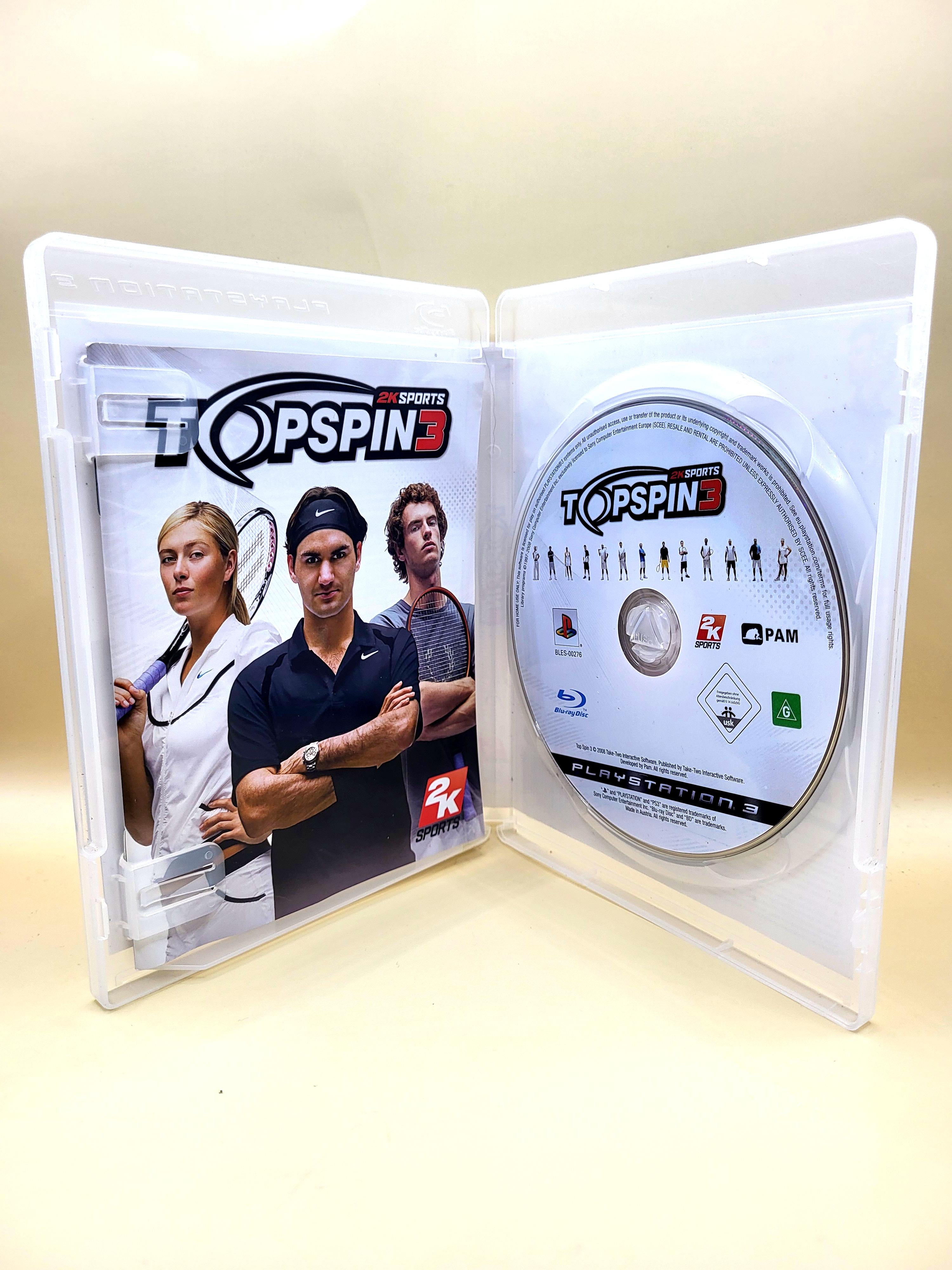 Top Spin 3 - PlayStation 3 - PS3