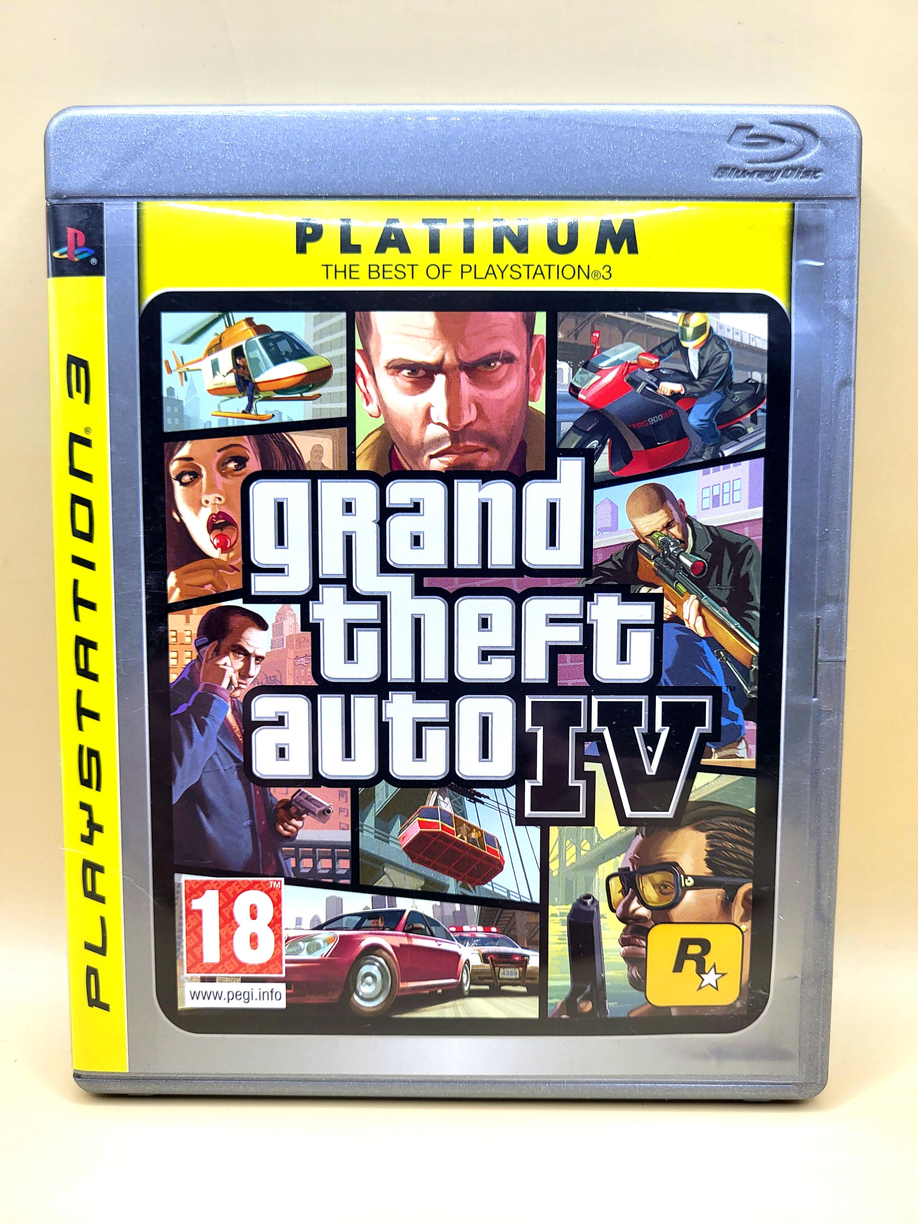 Grand Theft Auto IV - GTA 4 (Platinum) - Playstation 3 - PS3
