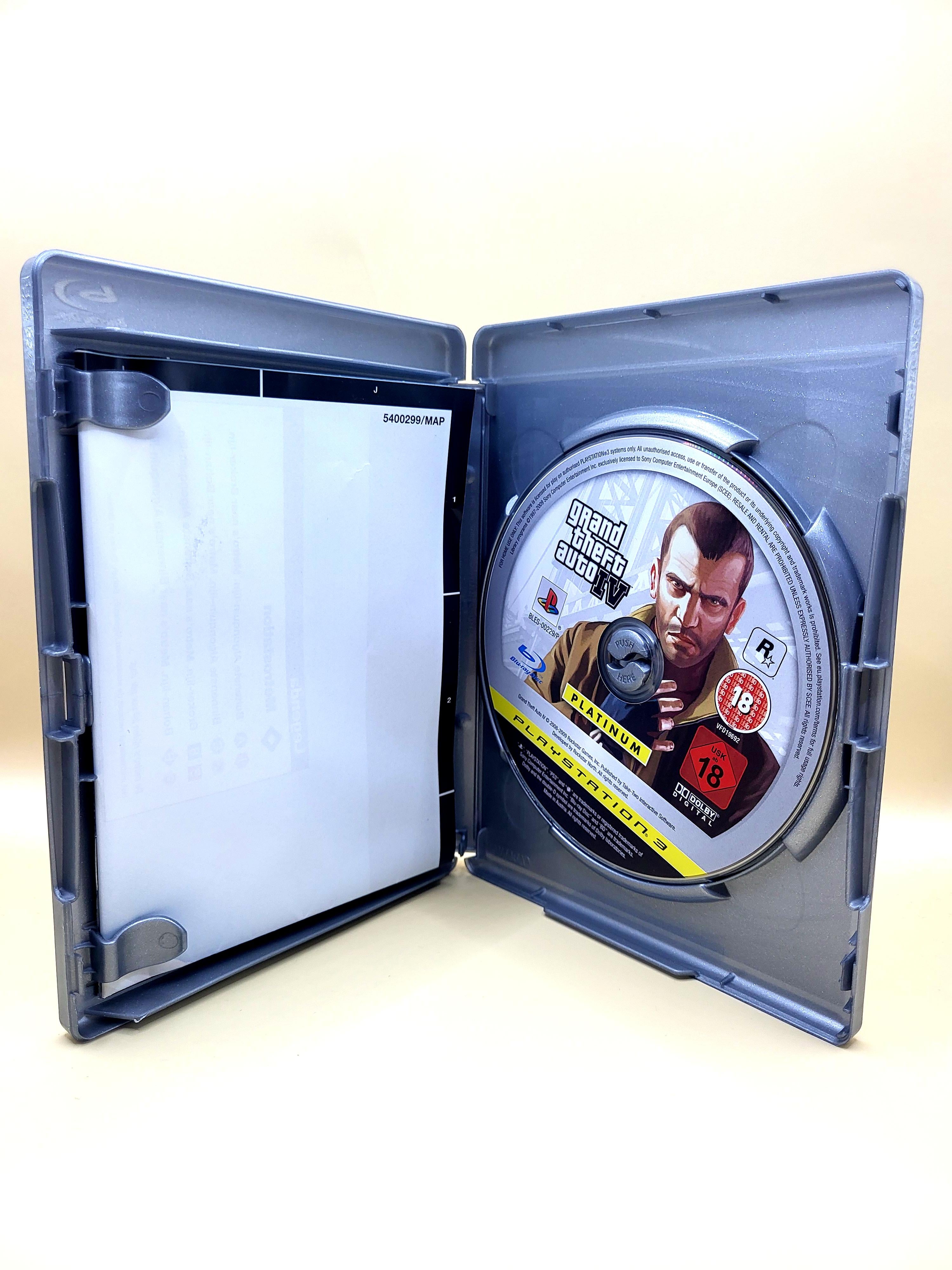 Grand Theft Auto IV - GTA 4 (Platinum) - Playstation 3 - PS3