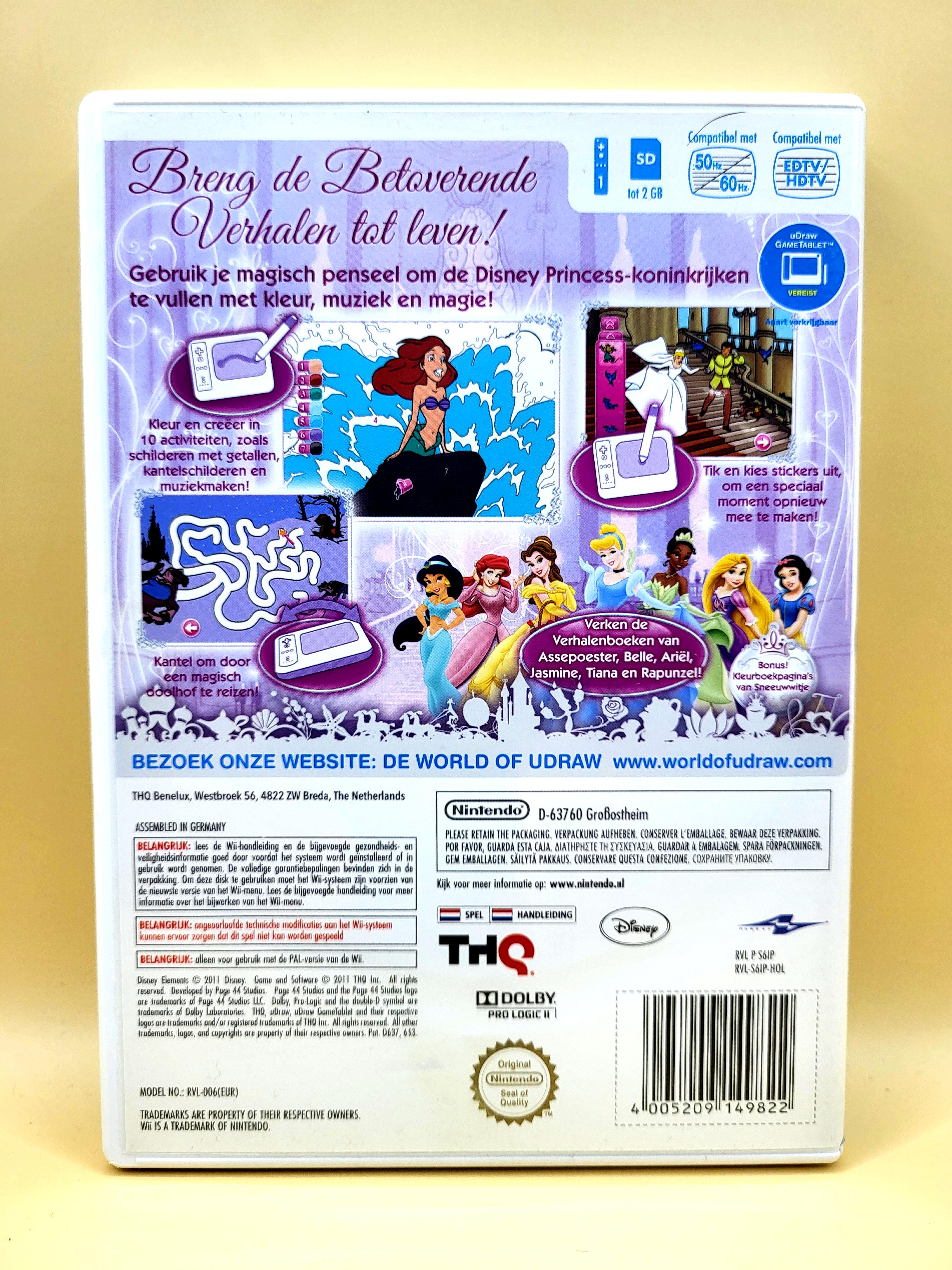 Disney Princess: Betoverende Verhalen - uDraw - Nintendo Wii