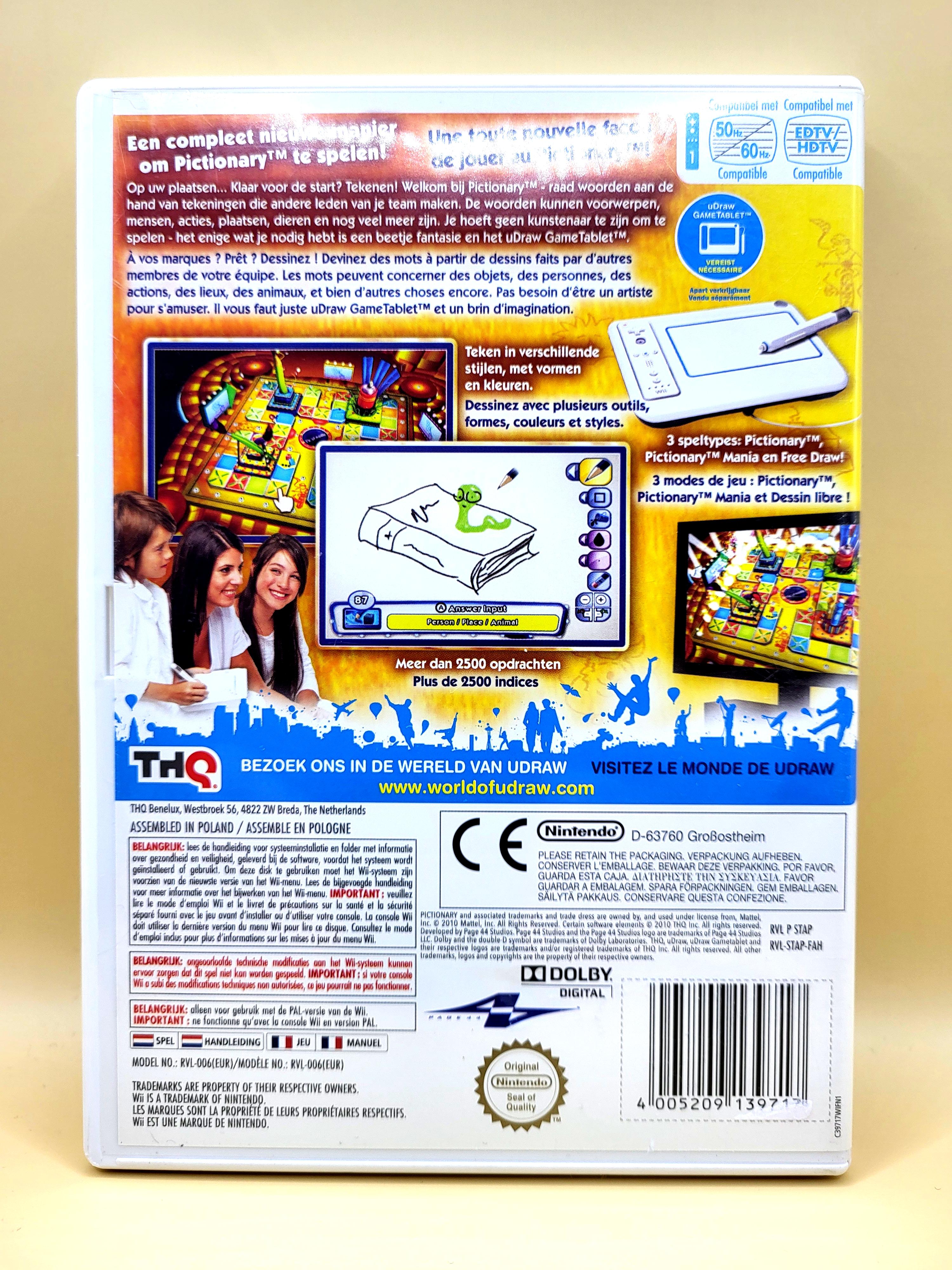 Pictionary - uDraw - Nintendo Wii