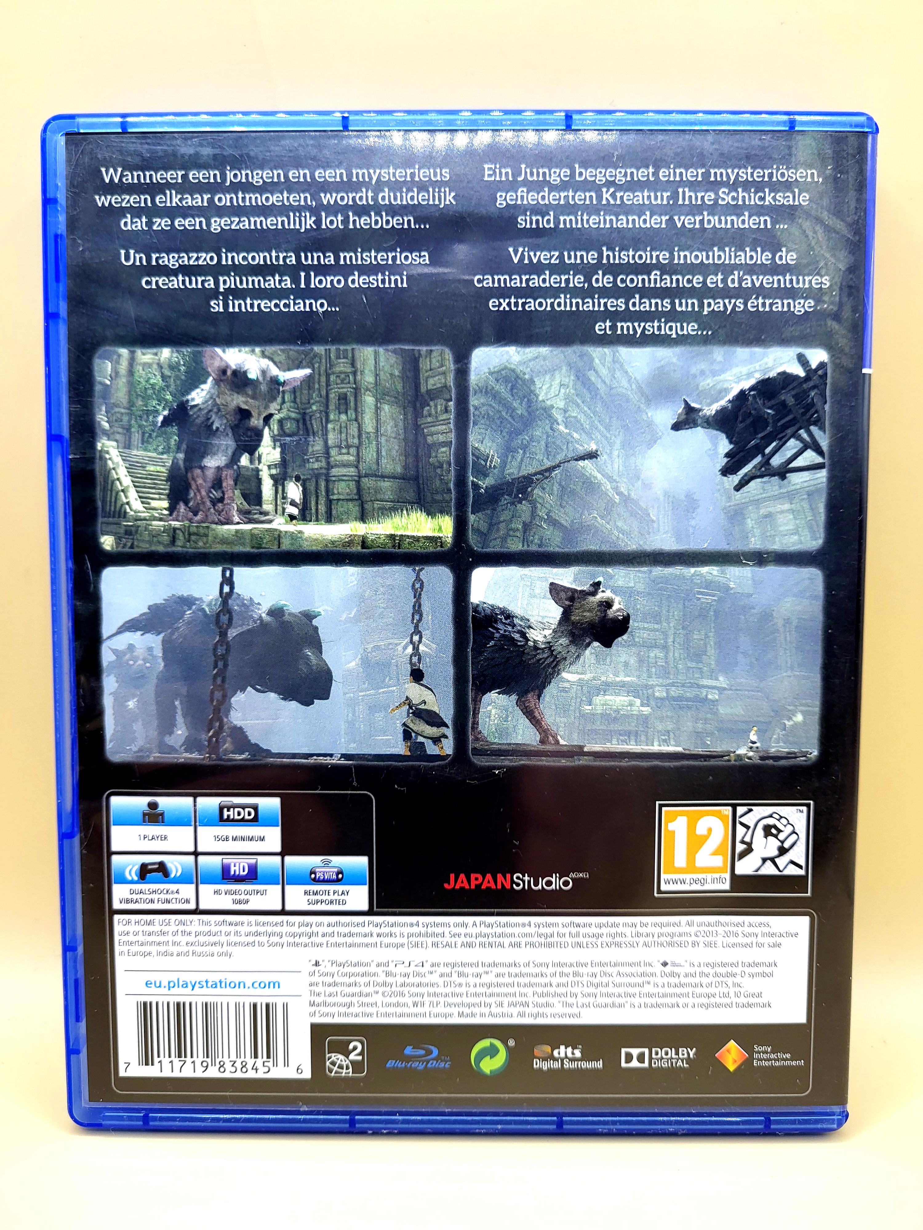 The Last Guardian - PlayStation 4 - PS4