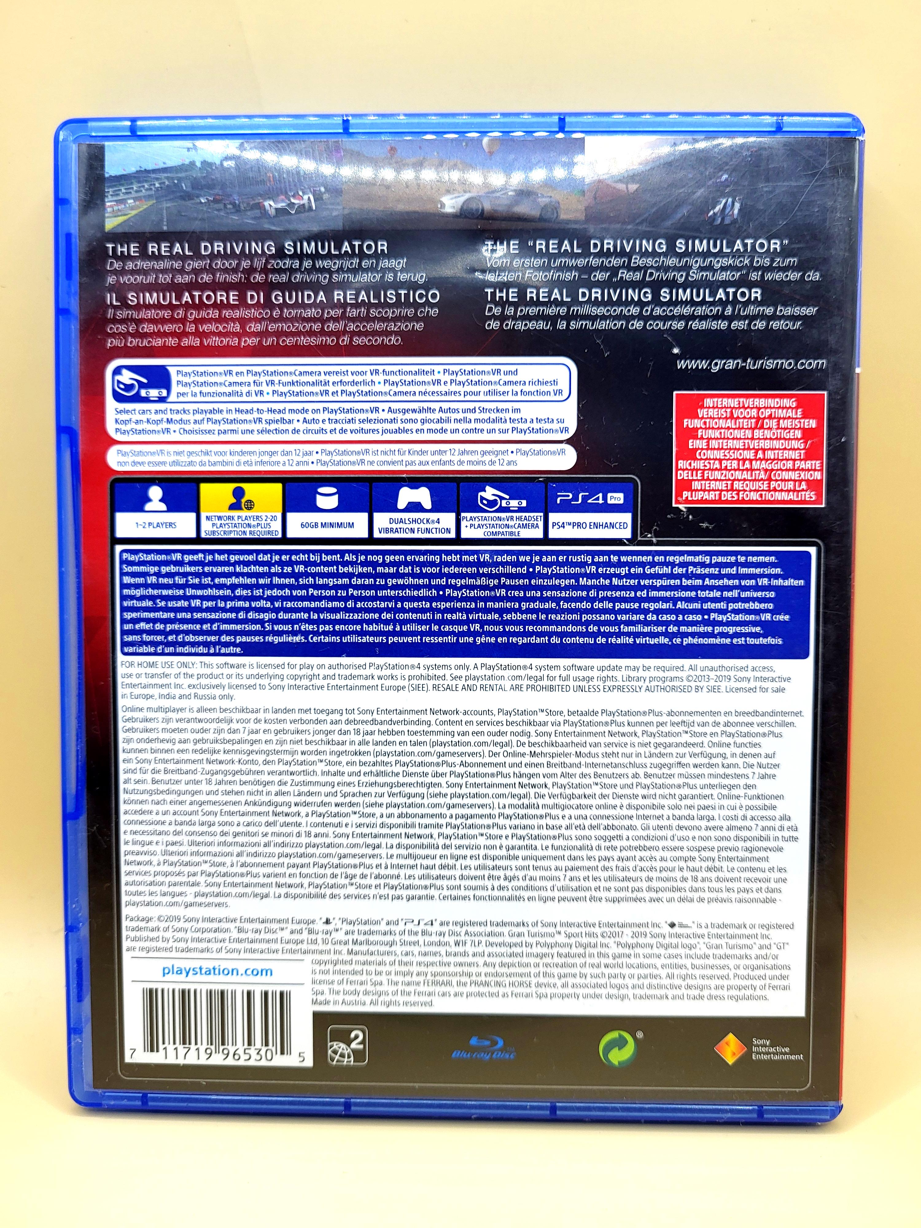 Gran Turismo Sport (PlayStation Hits) - PlayStation 4 - PS4