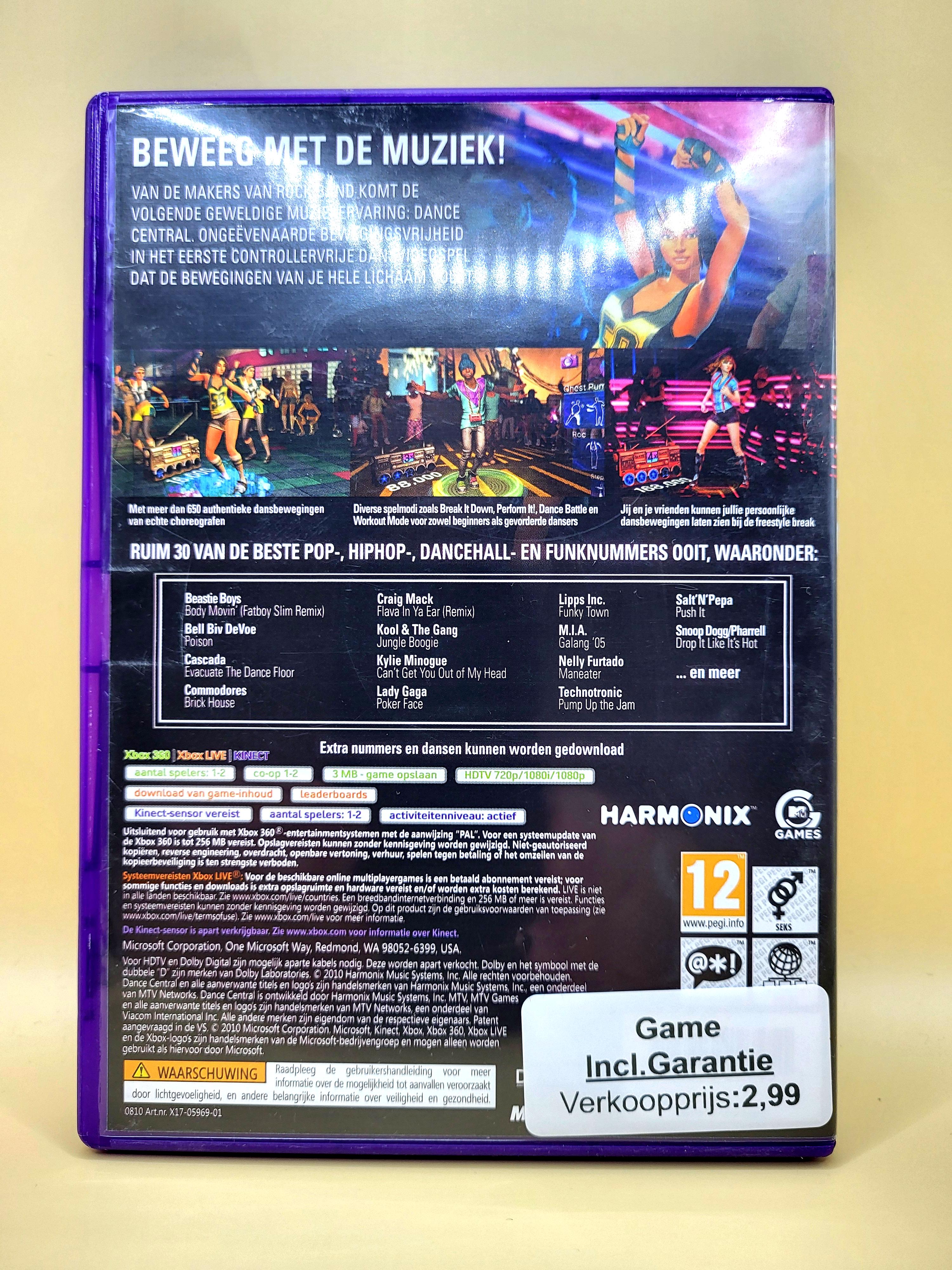 Dance Central - Xbox 360 (Kinect)