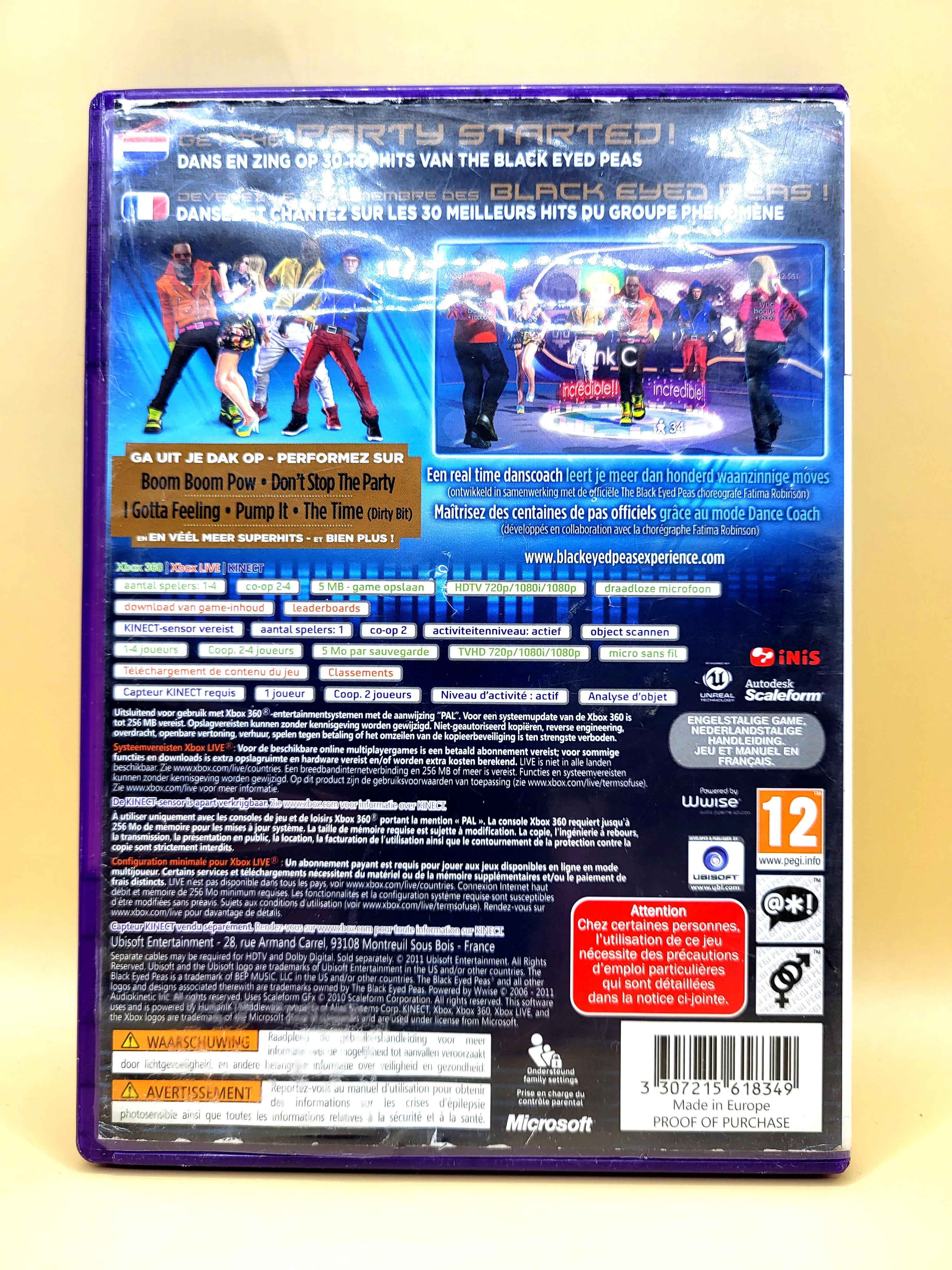 The Black Eyed Peas Experience - Xbox 360 (Kinect)