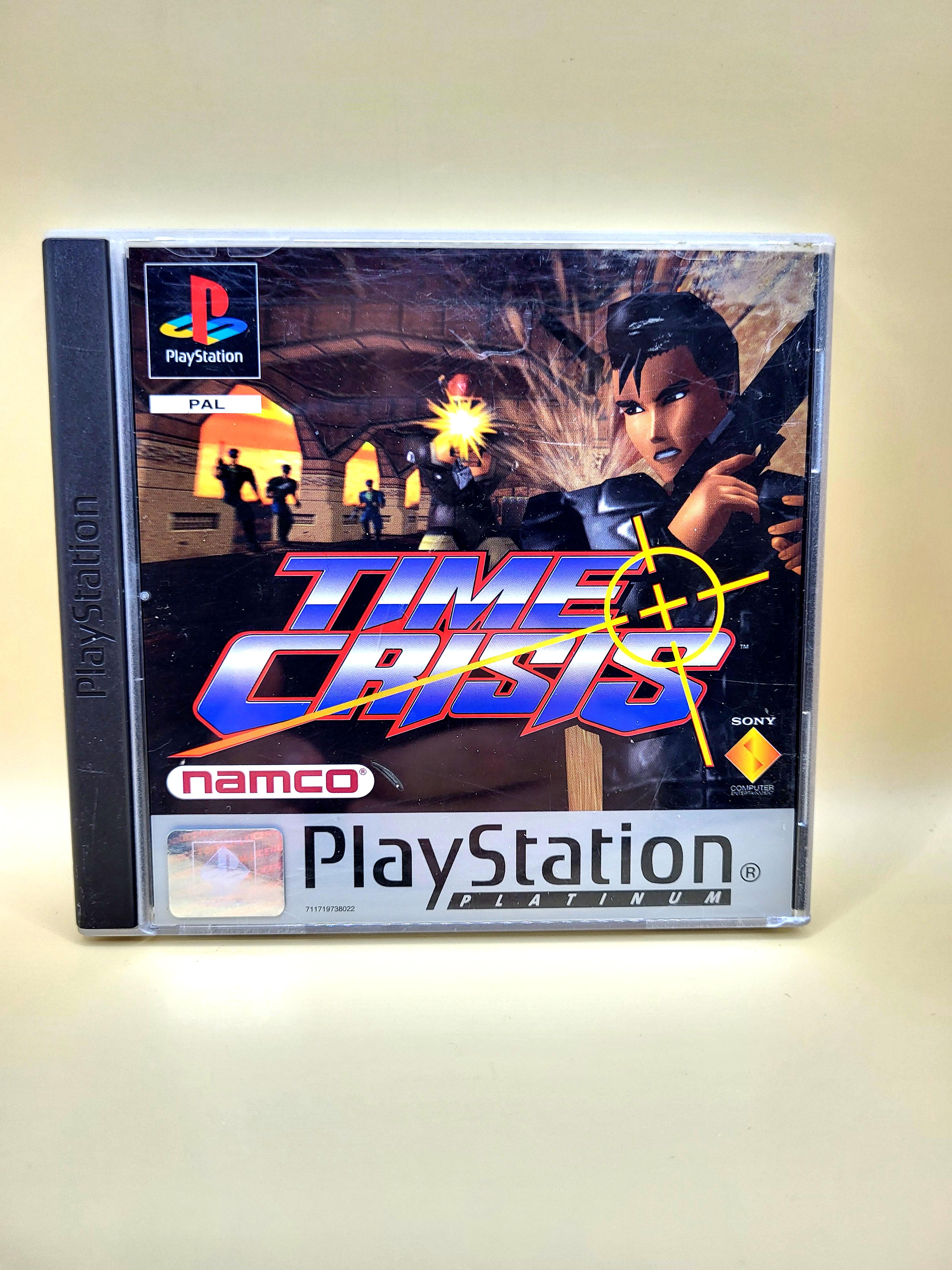 Time Crisis (Platinum) - PlayStation 1 - PS1