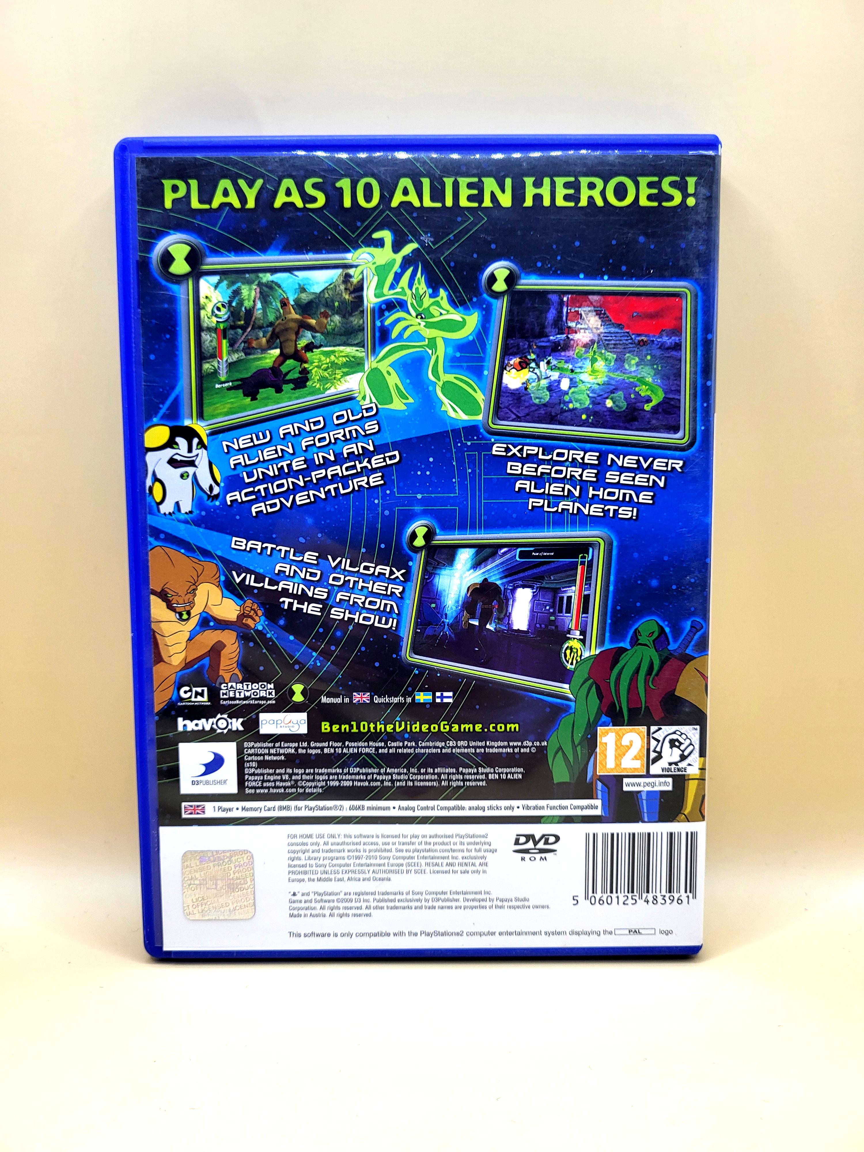 Ben 10 Alien Force: Vilgax Attacks - PlayStation 2 - PS2