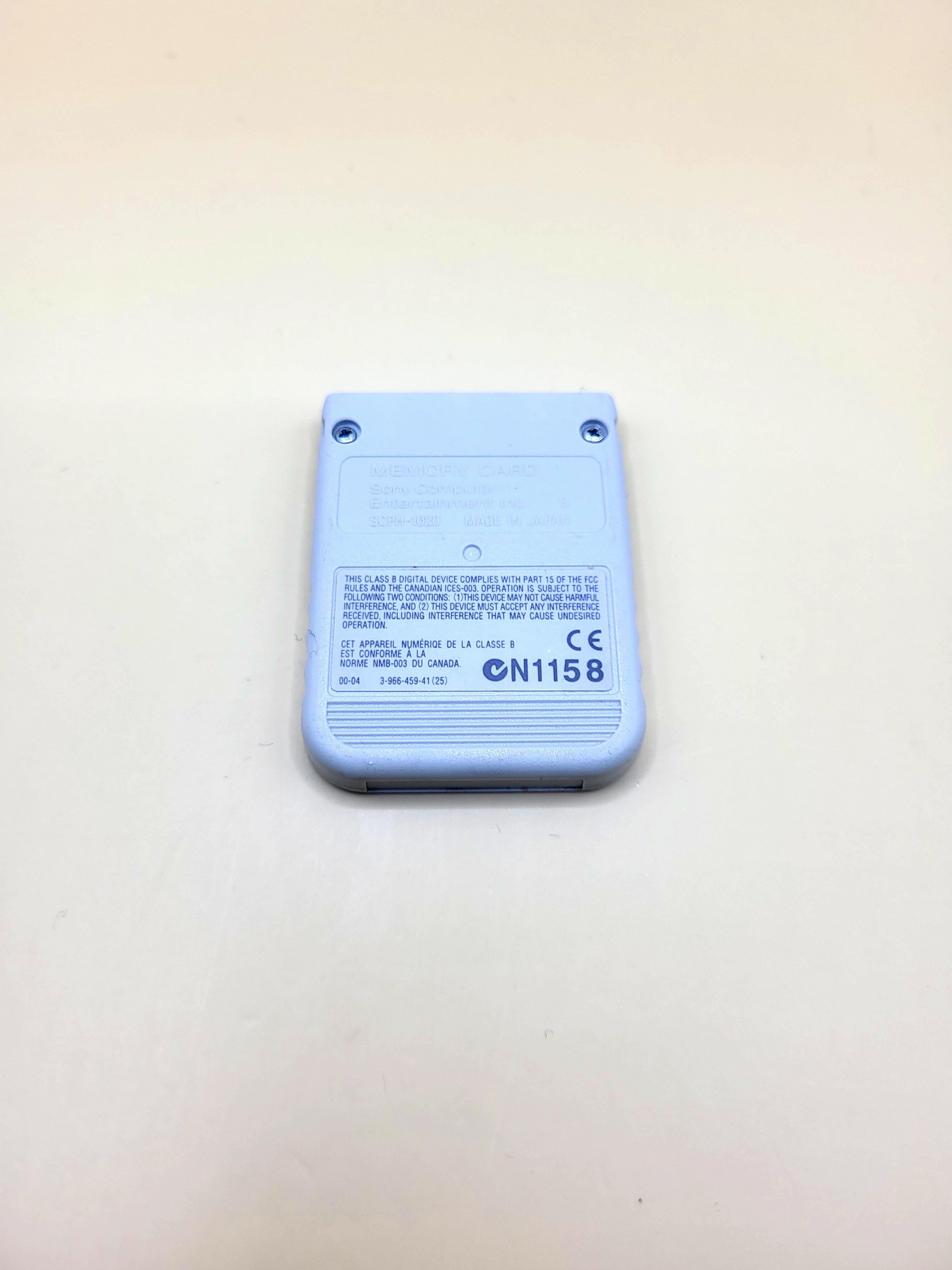 PlayStation 1 Memory Card 1MB Grijs - PS1