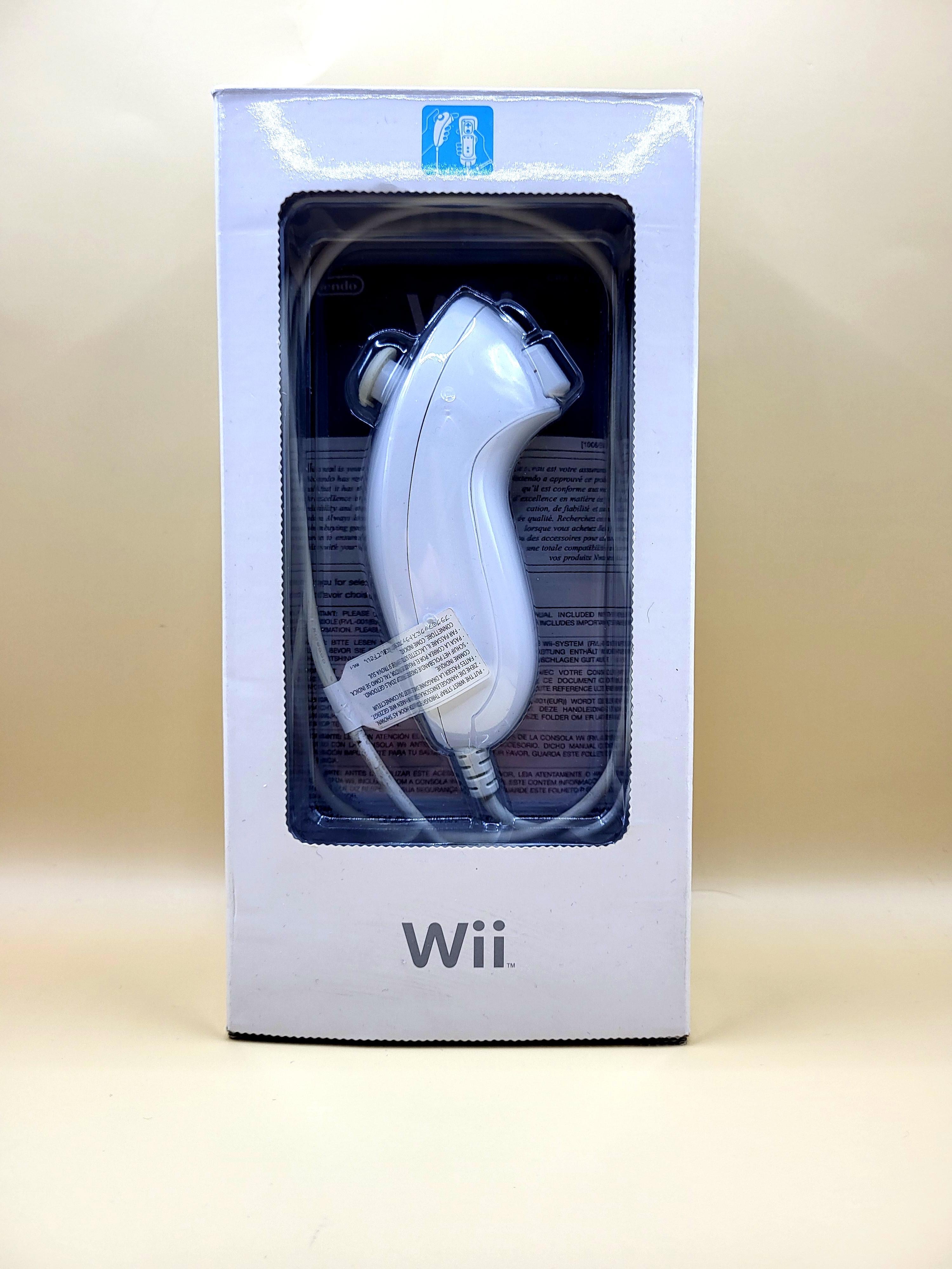 Nintendo Wii Nunchuck Controller Wit in Doos