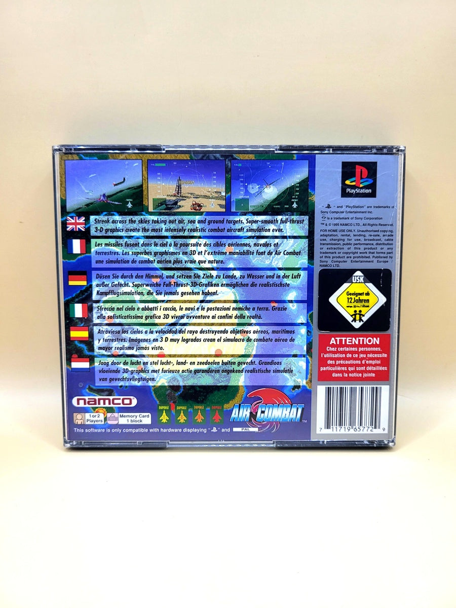 Air Combat (Platinum) - PlayStation 1 - PS1