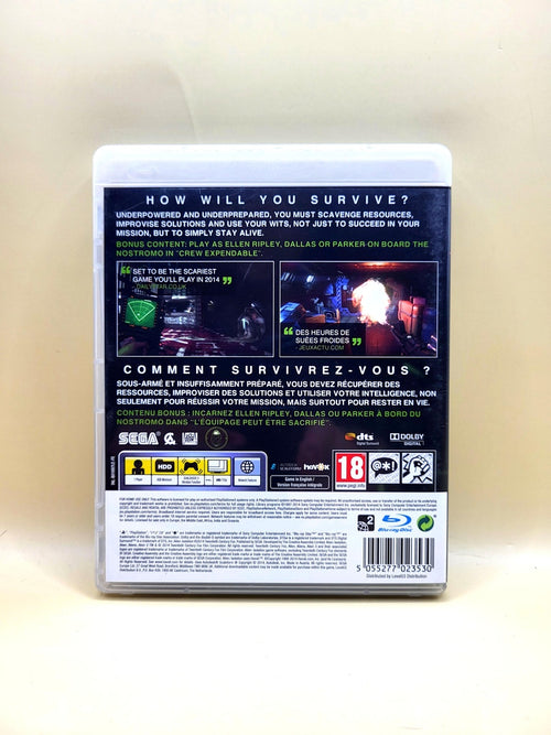 Alien Isolation Nostromo Edition - PlayStation 3 - PS3
