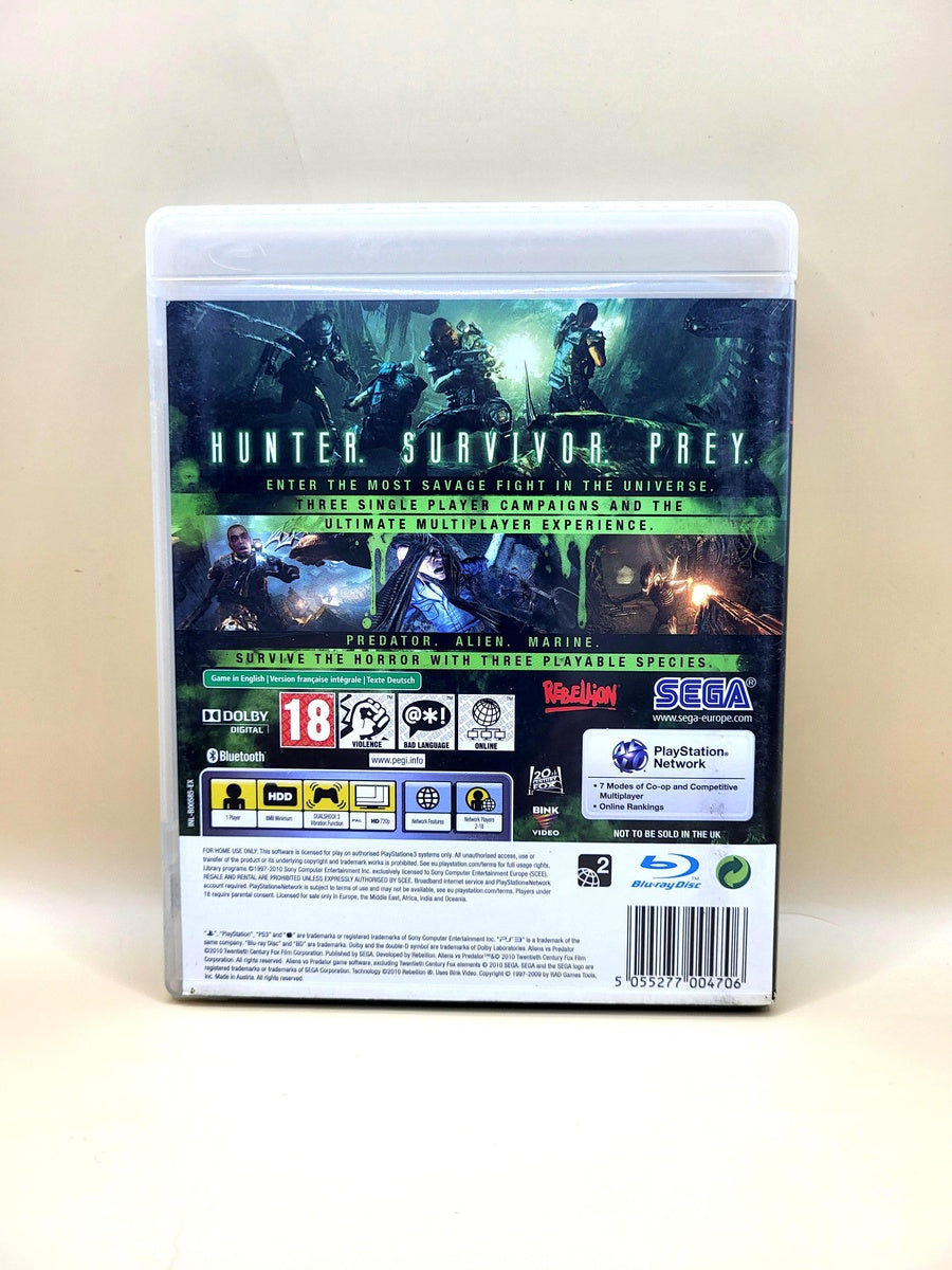 Aliens VS Predator - PlayStation 3 - PS3
