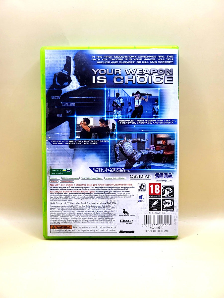 Alpha Protocol - Xbox 360