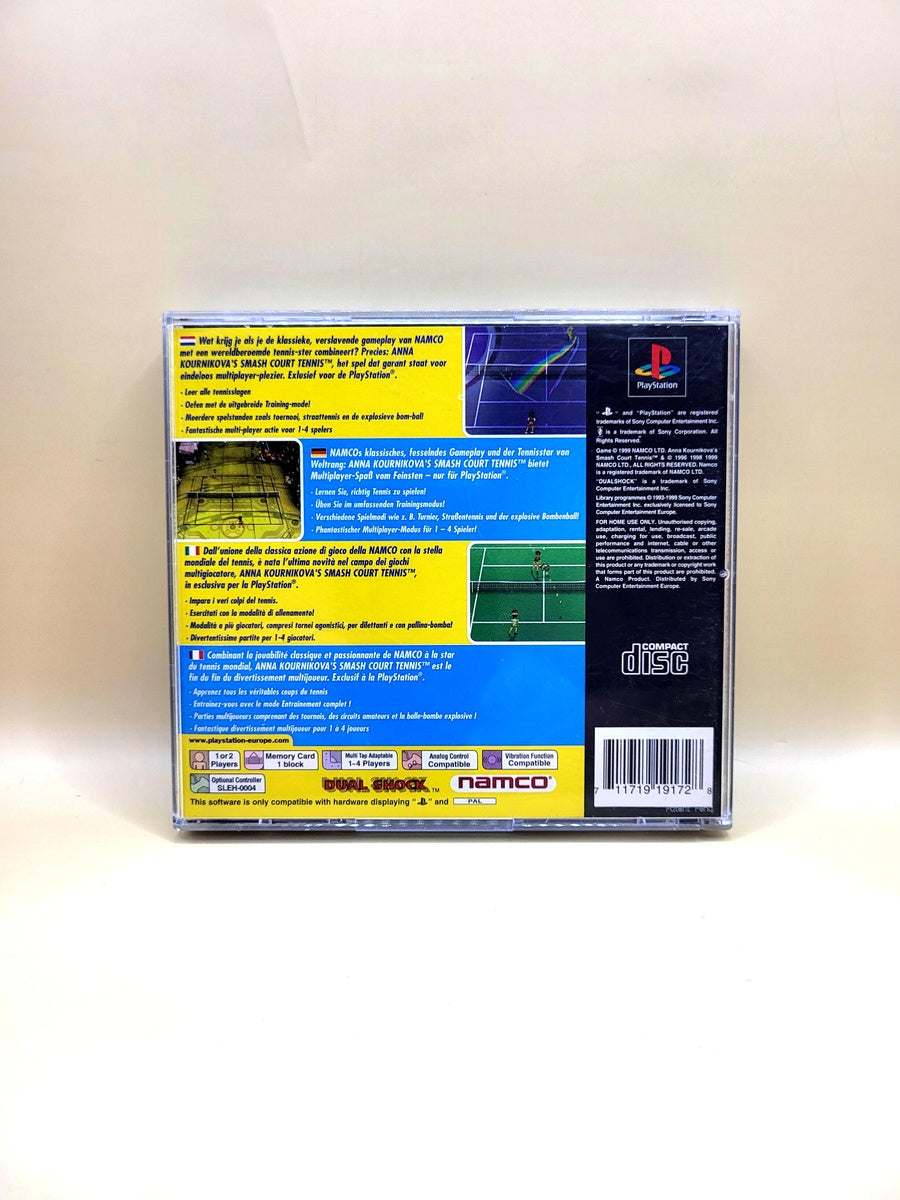 Anna Kournikova's Smash Court Tennis - PlayStation 1 - PS1