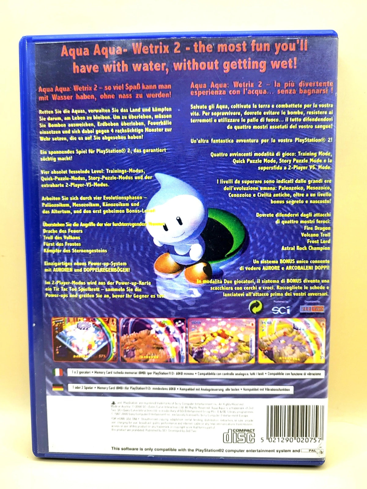 Aqua Aqua Wetrix 2 - PlayStation 2 - PS2