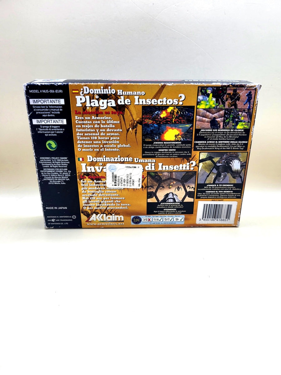 Armdrines Project Swarm Compleet - Nintendo 64 - N64