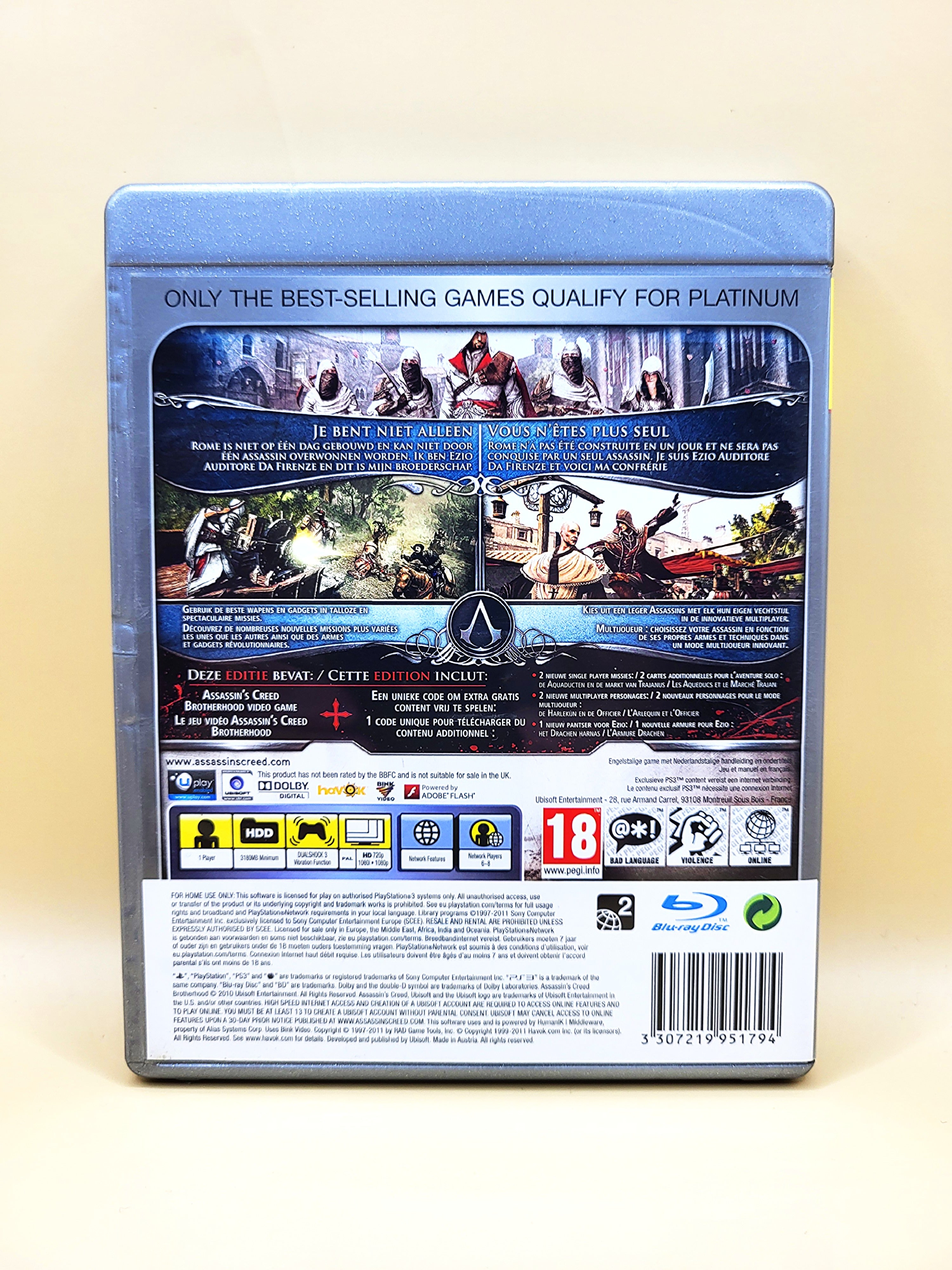 Assassin's Creed Brotherhood Platinum - PlayStation 3 - PS3