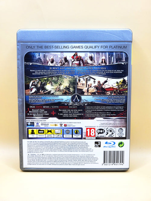 Assassin's Creed Brotherhood Platinum - PlayStation 3 - PS3
