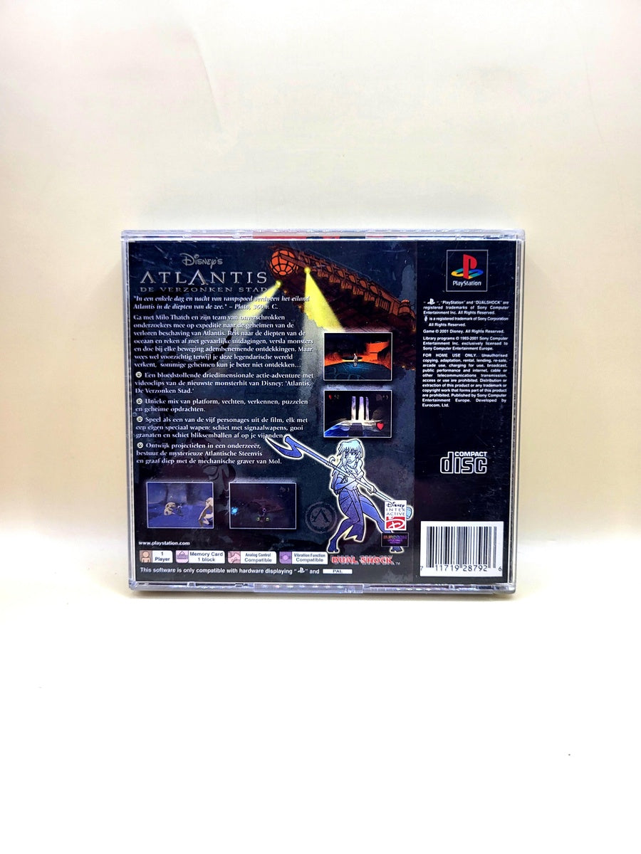Atlantis De Verzonken Stad - PlayStation 1 - PS1