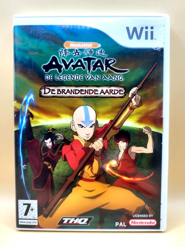 Avatar De Legende van Aang De Brandende Aarde - Nintendo Wii