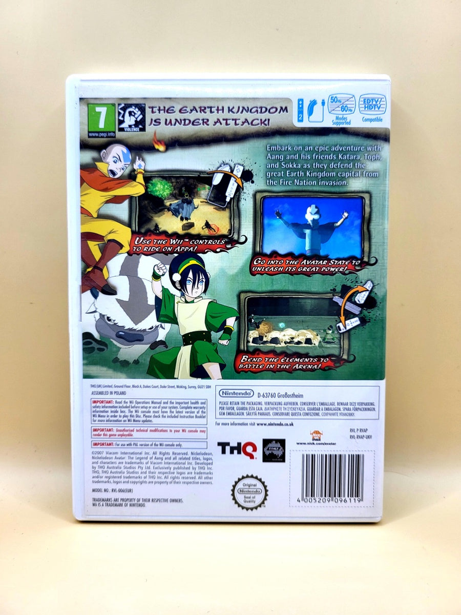 Avatar The Legend of Aang The Burning Earth - Nintendo Wii