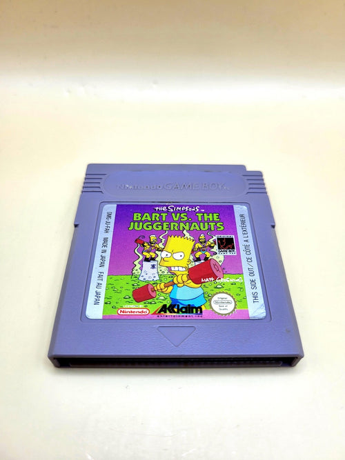 Bart VS The Juggernauts - Game Boy - GB