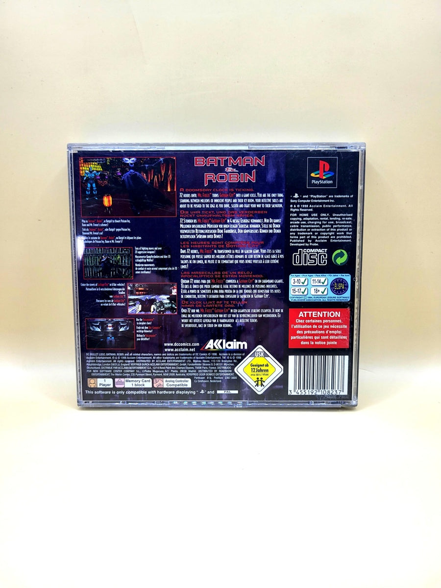 Batman and Robin - PlayStation 1 - PS1