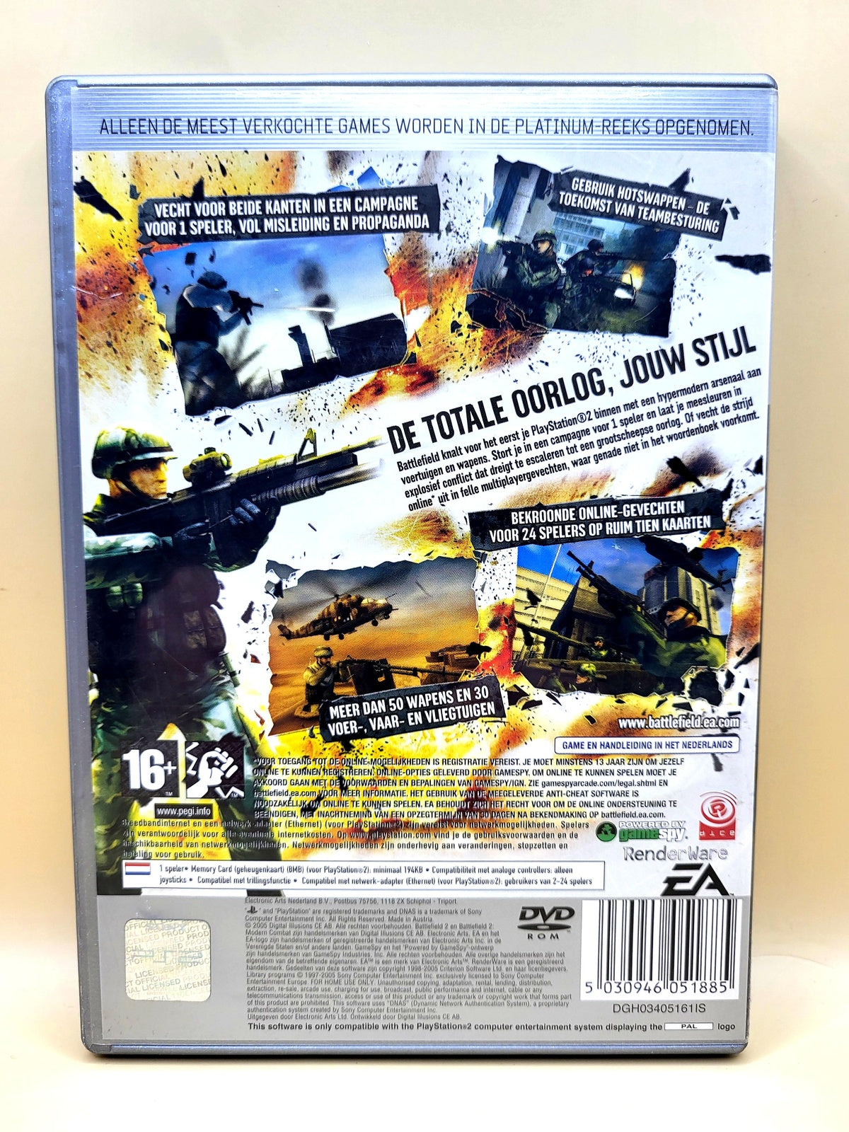 Battlefield 2 Modern Combat (Platinum) - PlayStation 2 - PS2