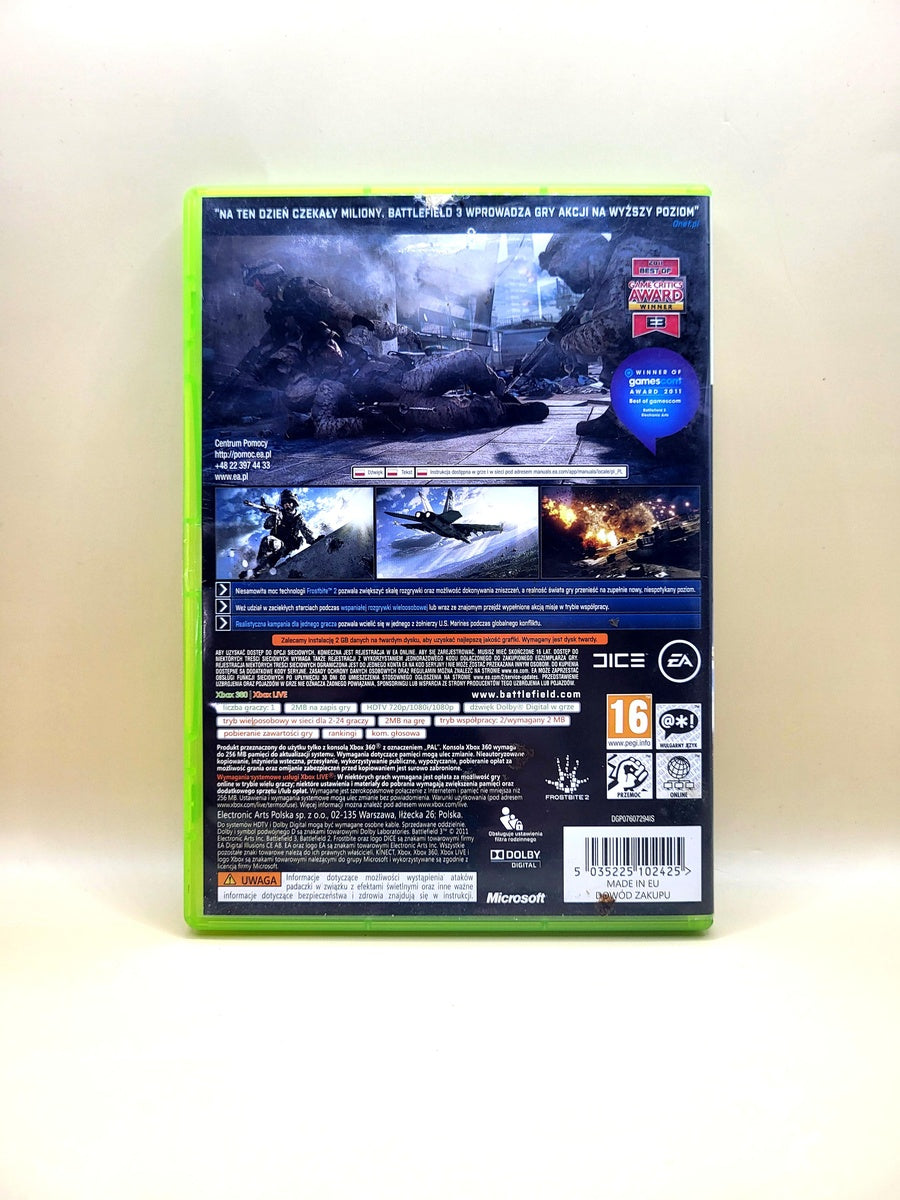 Battlefield 3 (No Manual) - Xbox 360