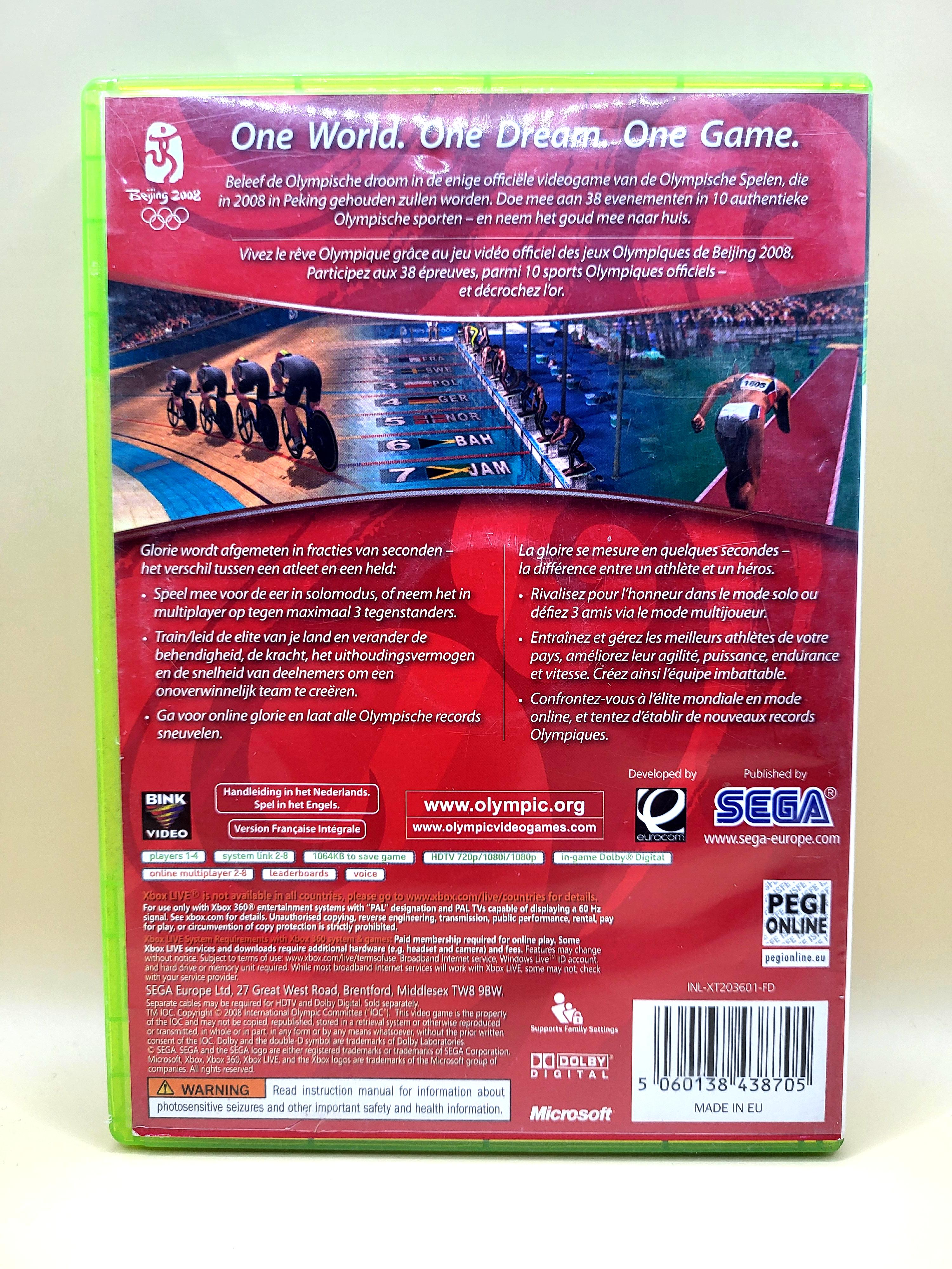 Bejing 2008 Xbox 360 Achterkant