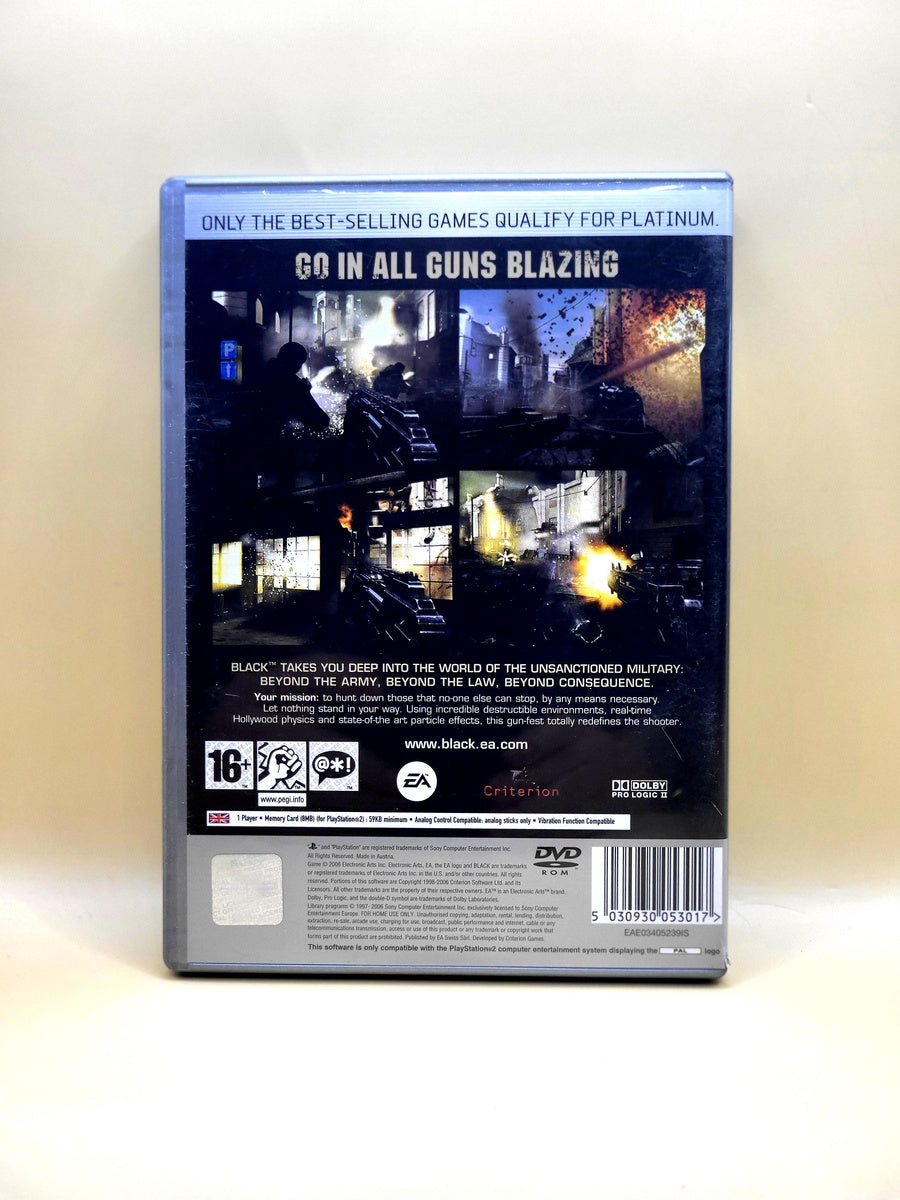 Black Platinum - PlayStation 2 - PS2
