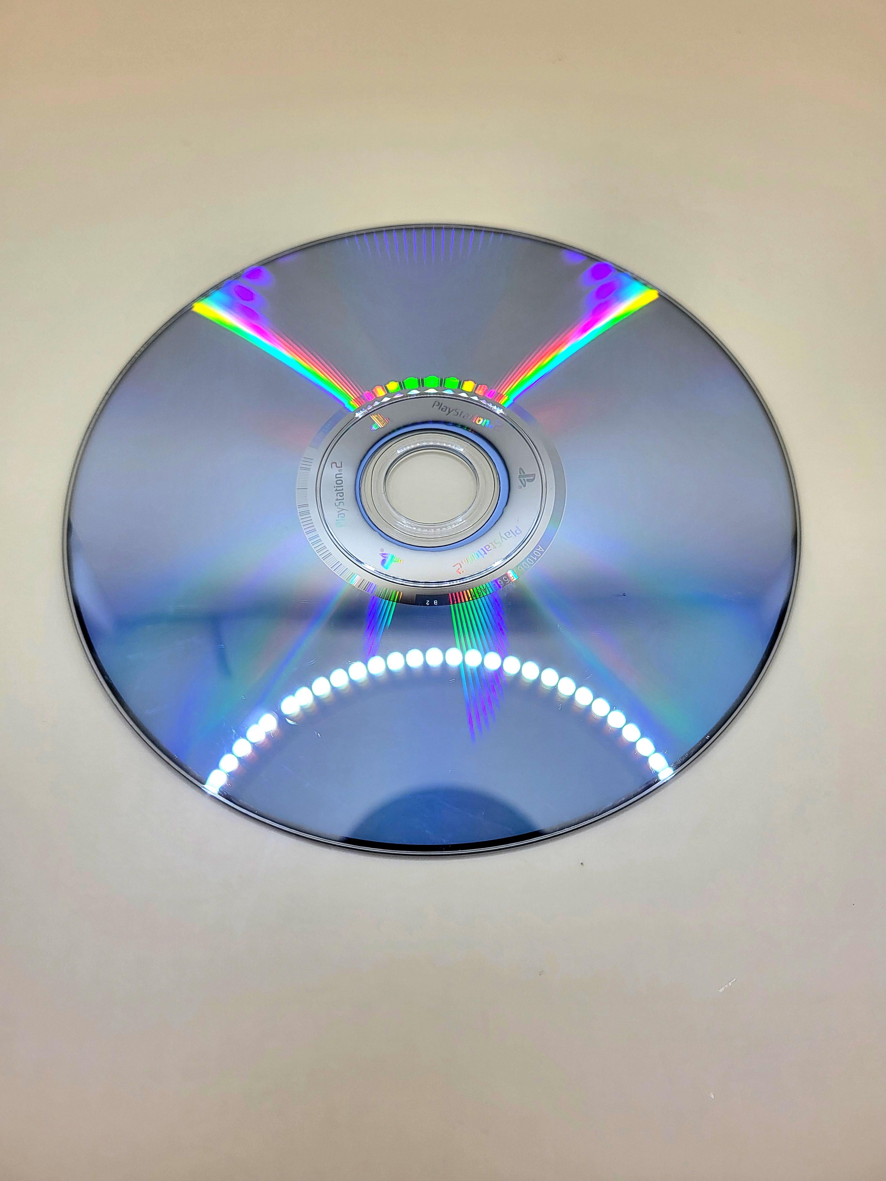 Black PlayStation 2 PS2 Disc