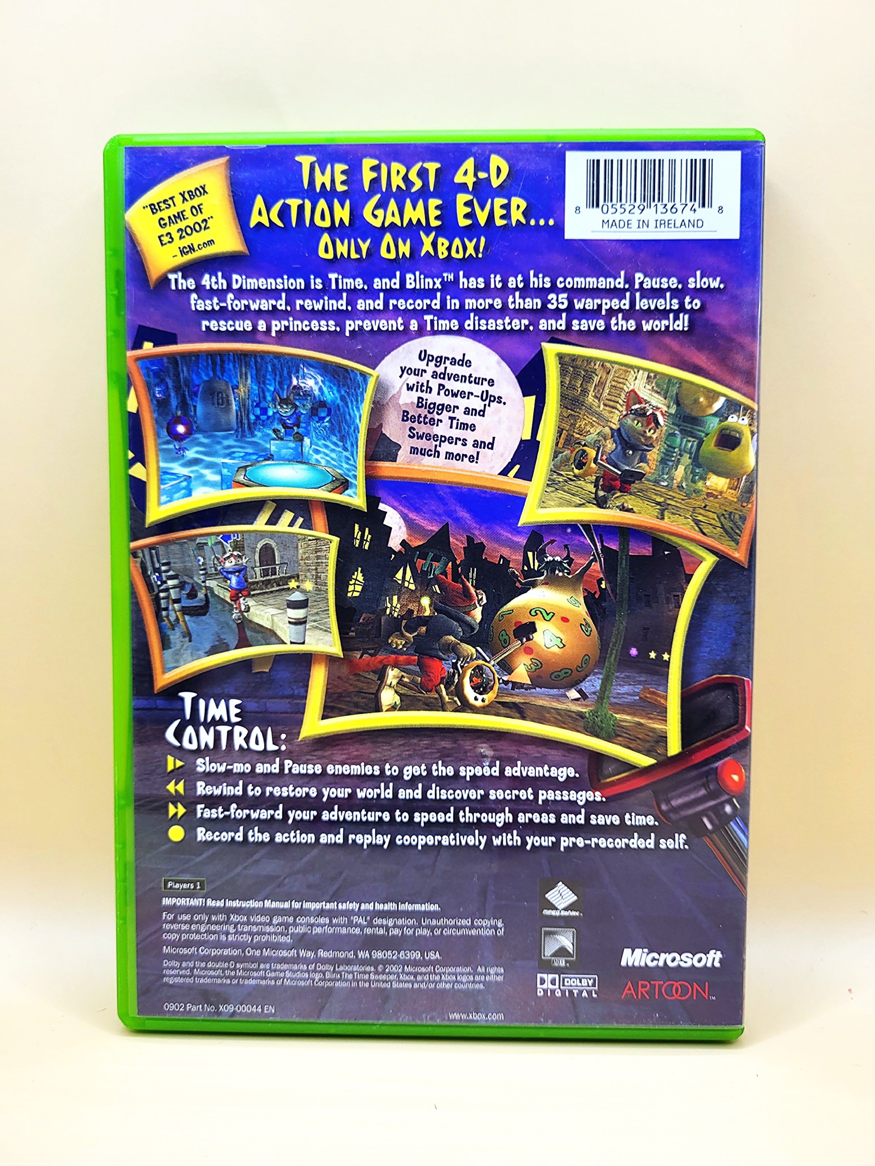 Blinx The Time Sweeper - Xbox Original