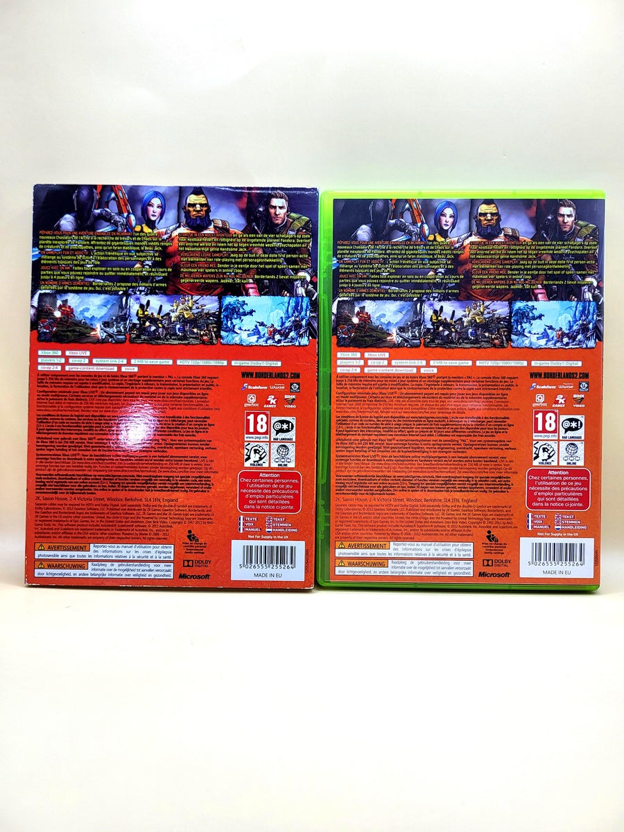 Borderlands 2 + Slipcover - Xbox 360