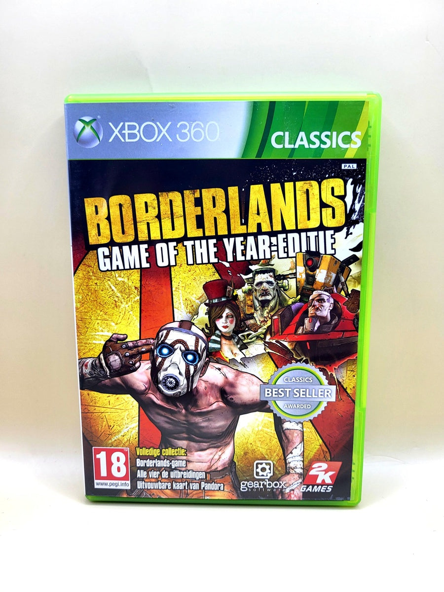 Borderlands Game Of The Year Edition Classics - Xbox 360