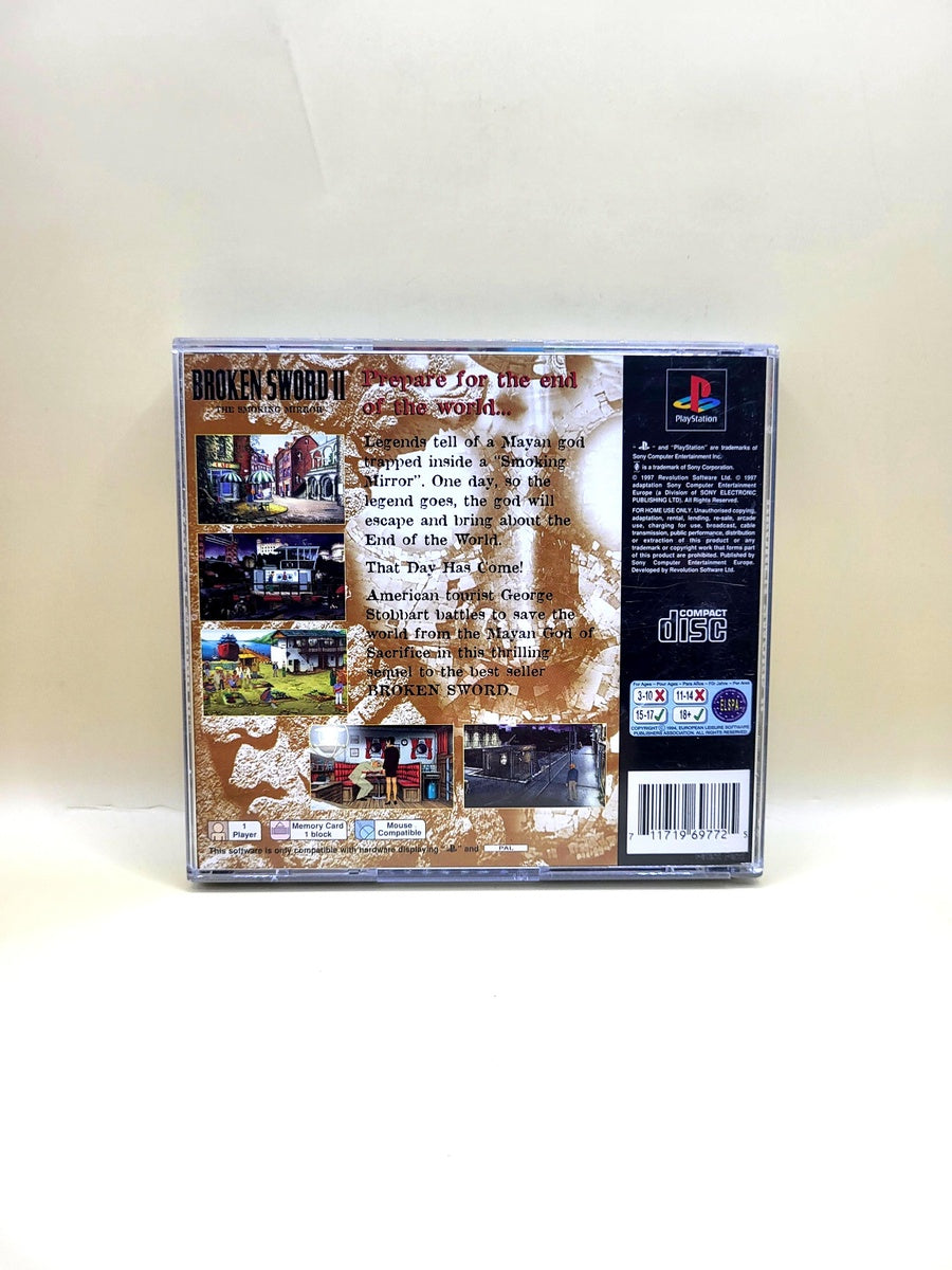 Broken Sword II The Smoking Mirror - PlayStation 1 - PS1