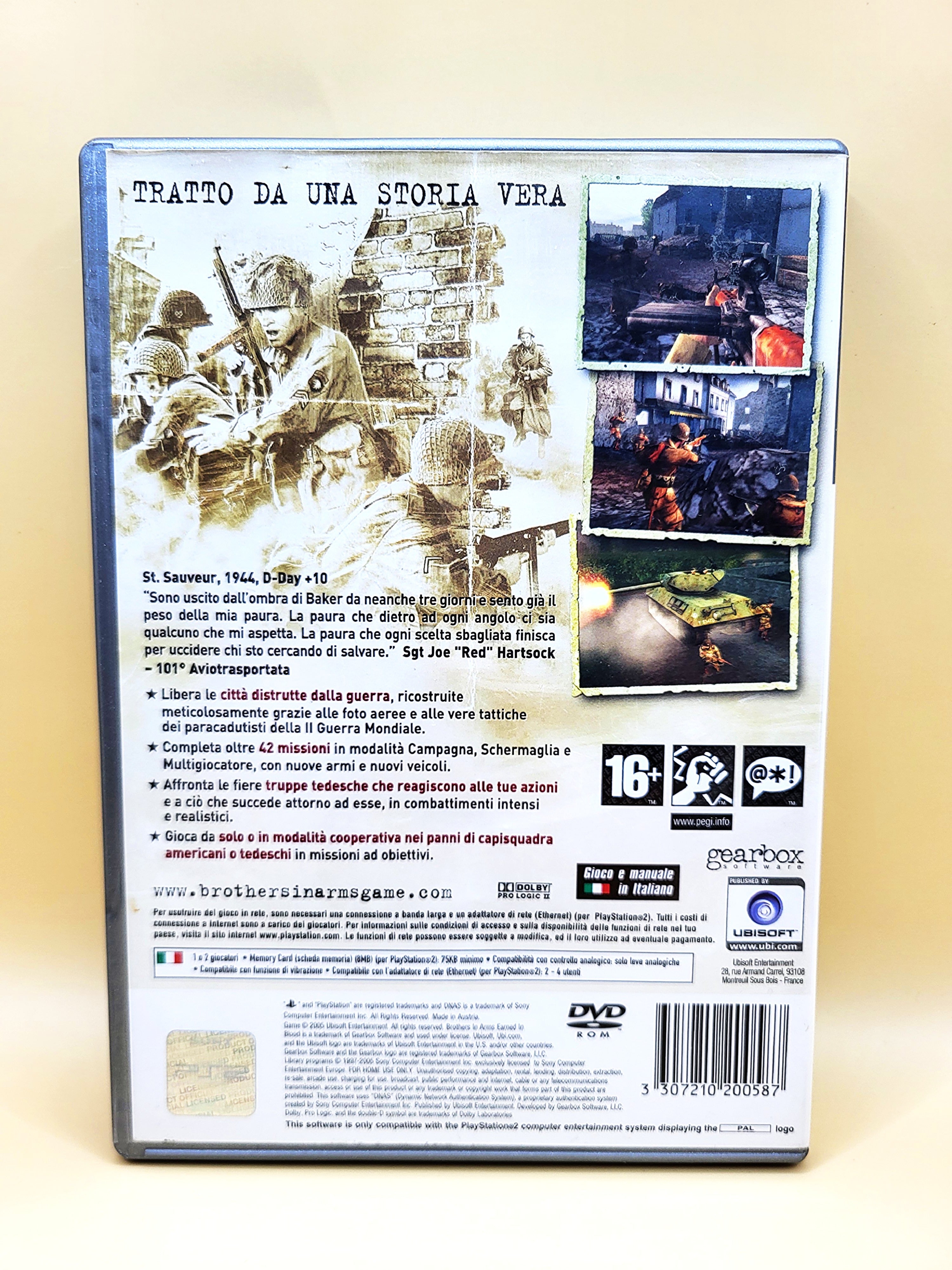 Brothers In Arms Earned In Blood (Italiaans) - PlayStation 2 - PS2