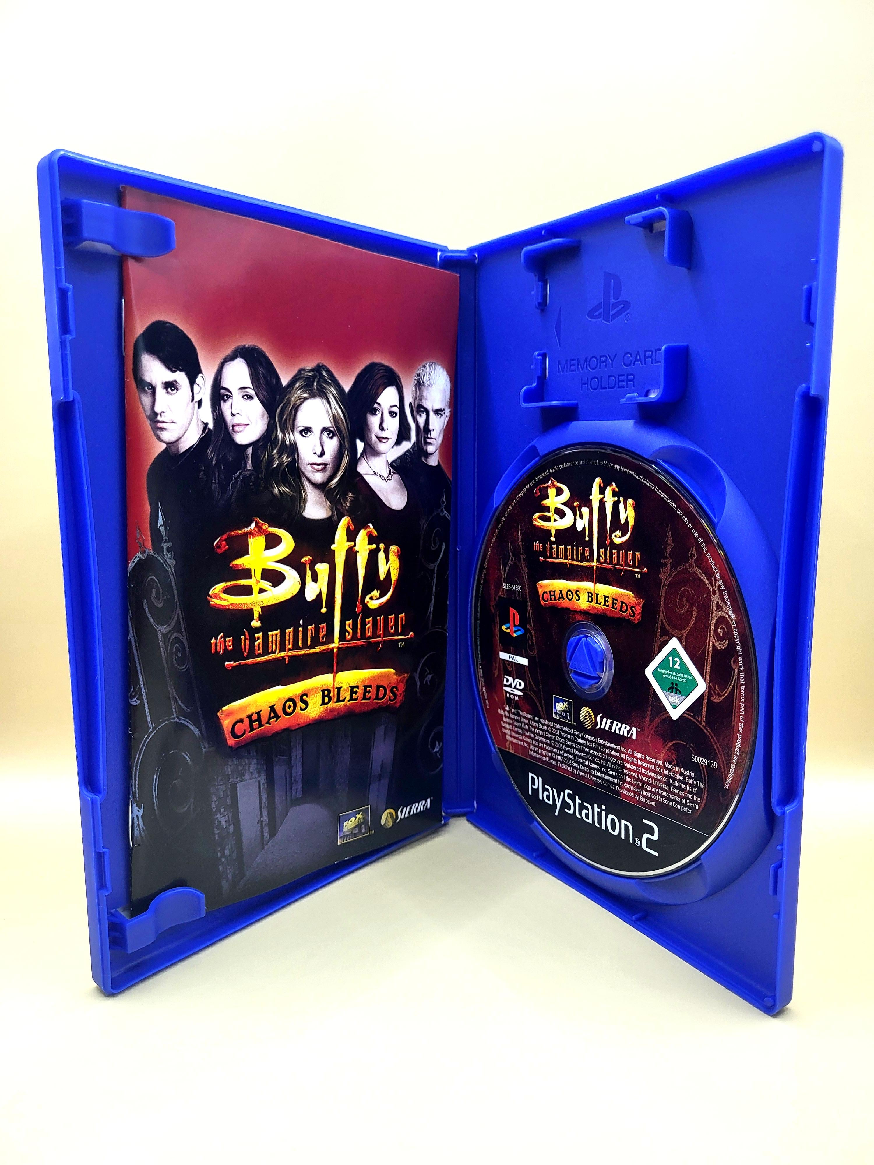 Buffy the Vampire Slayer Chaos Bleeds PlayStation 2 PS2 Open Doos