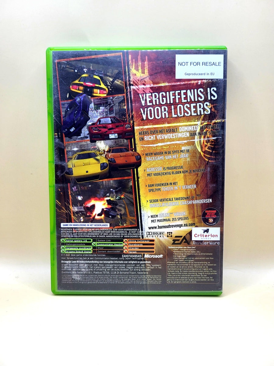Burnout Revenge - Xbox Original