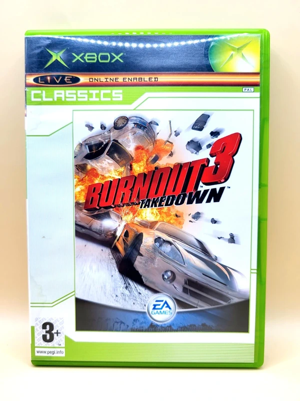Burnout 3 Takedown Classics Xbox Original Voorkant