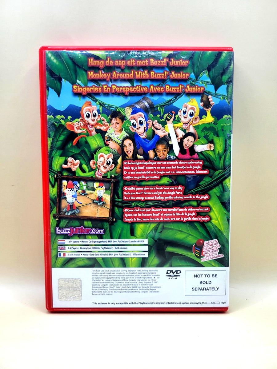 Buzz Junior Jungle Party - PlayStation 2 - PS2