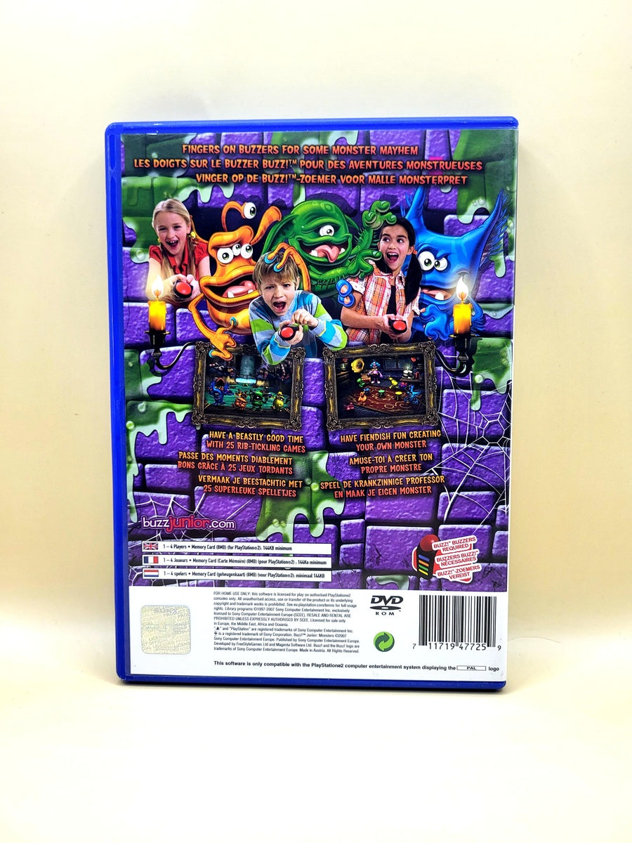 Buzz Junior Monsters - PlayStation 2 - PS2