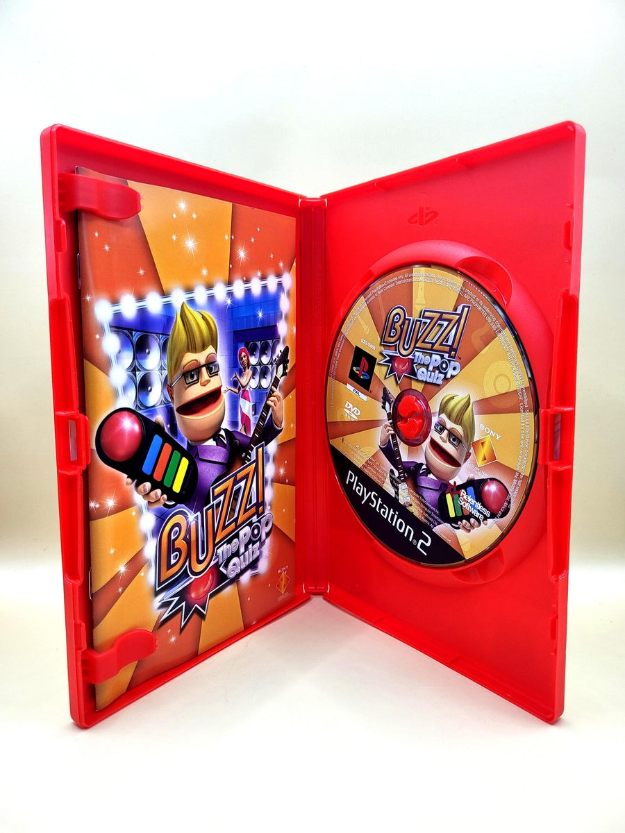 Buzz The Pop Quiz - PlayStation 2 - PS2