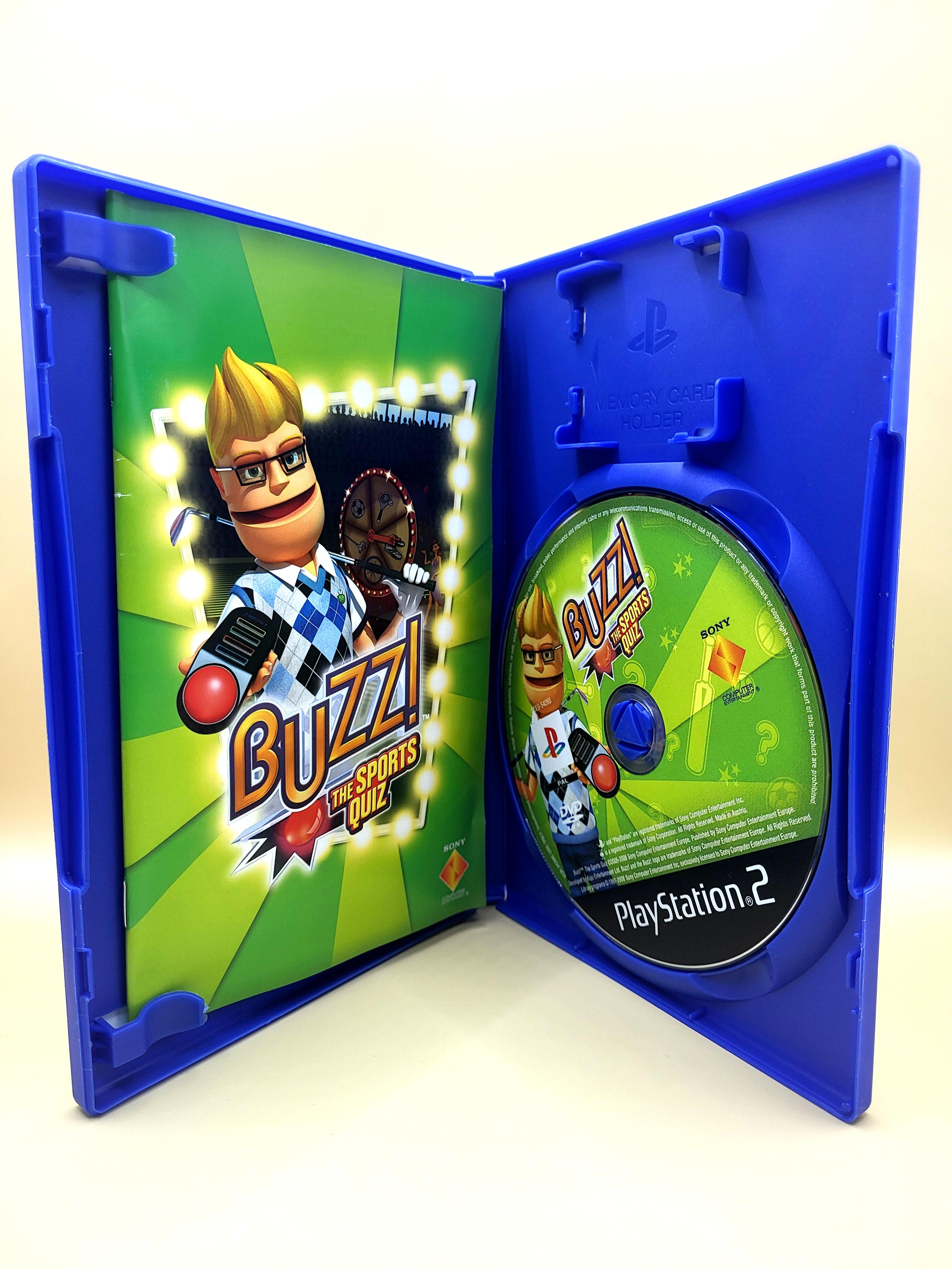 Buzz The Sports Quiz - PlayStation 2 - PS2