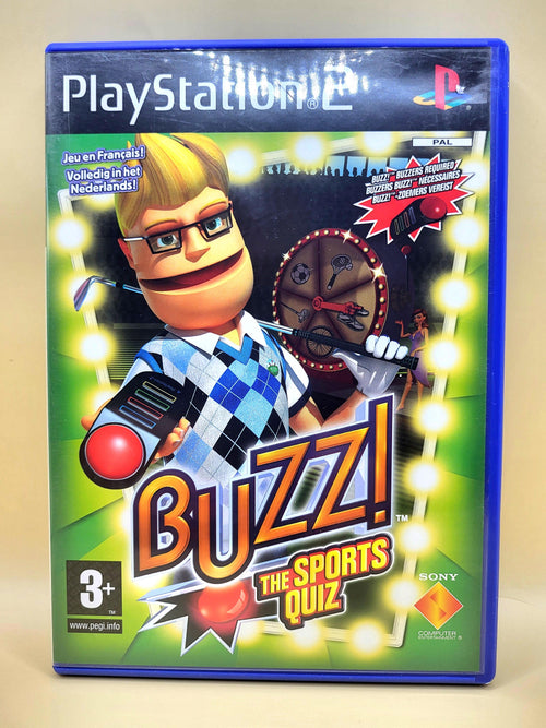 Buzz The Sports Quiz - PlayStation 2 - PS2